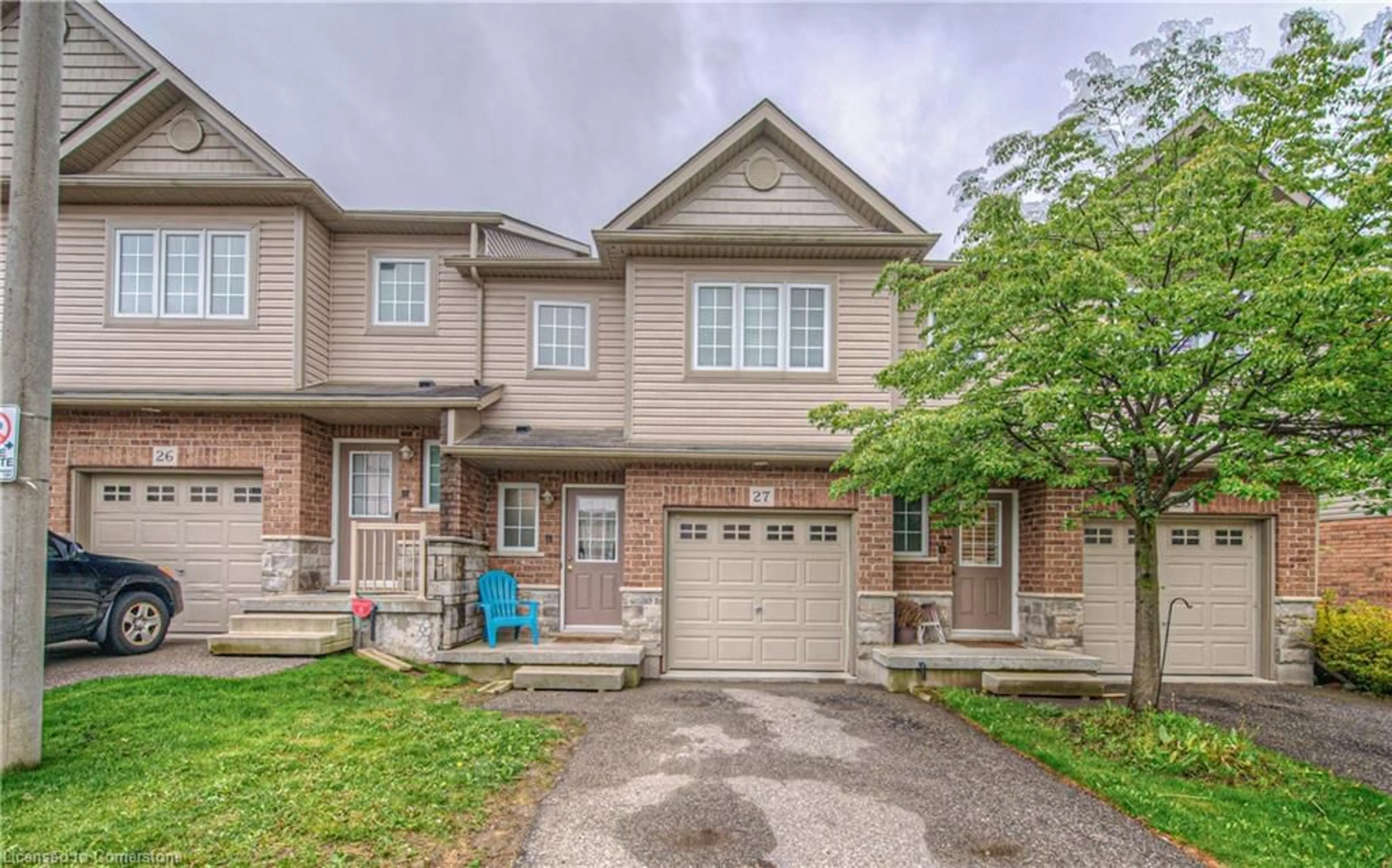 Home with brick exterior material, street for 355 Fisher Mills Rd #27, Cambridge Ontario N3C 4N5