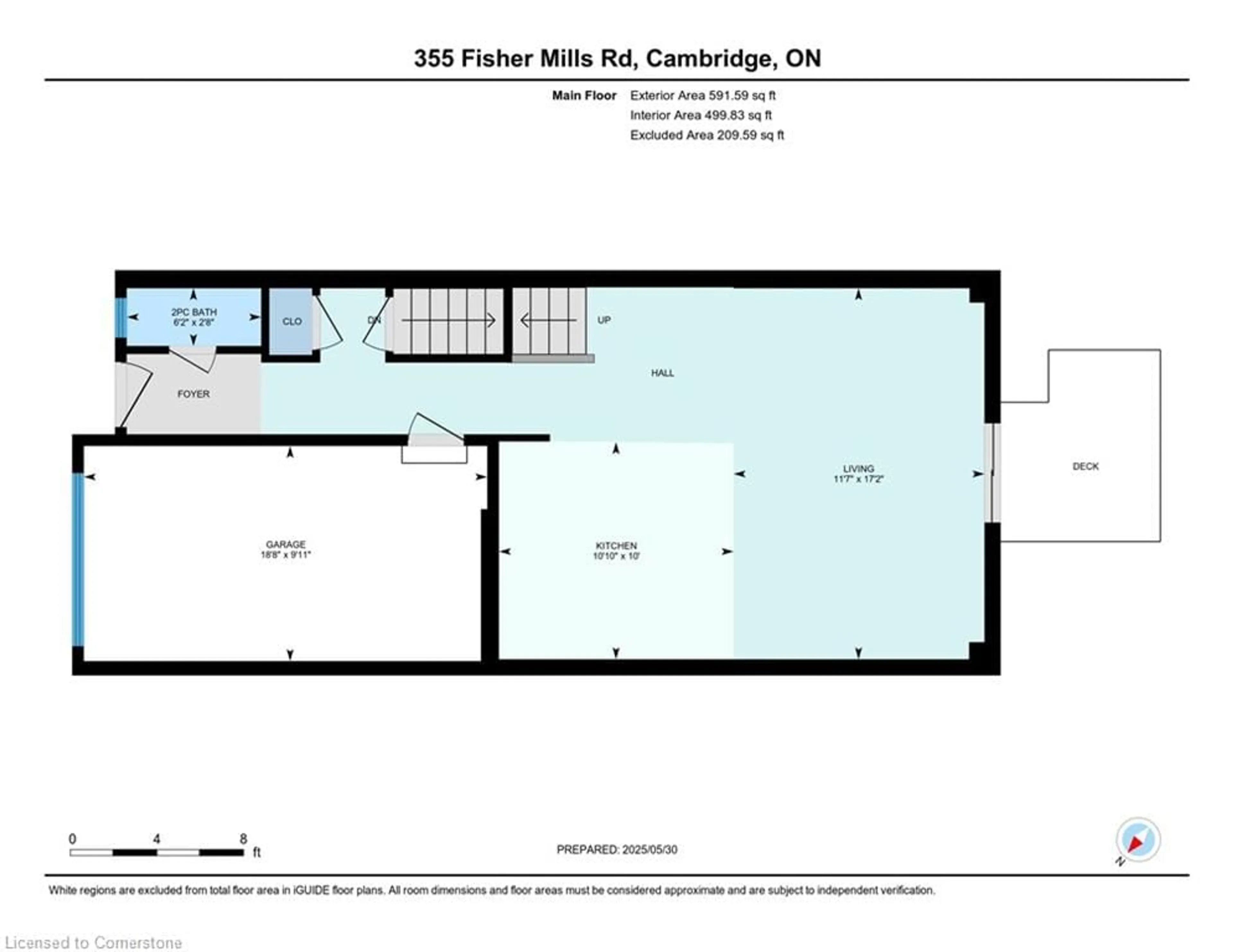 Floor plan for 355 Fisher Mills Rd #27, Cambridge Ontario N3C 4N5