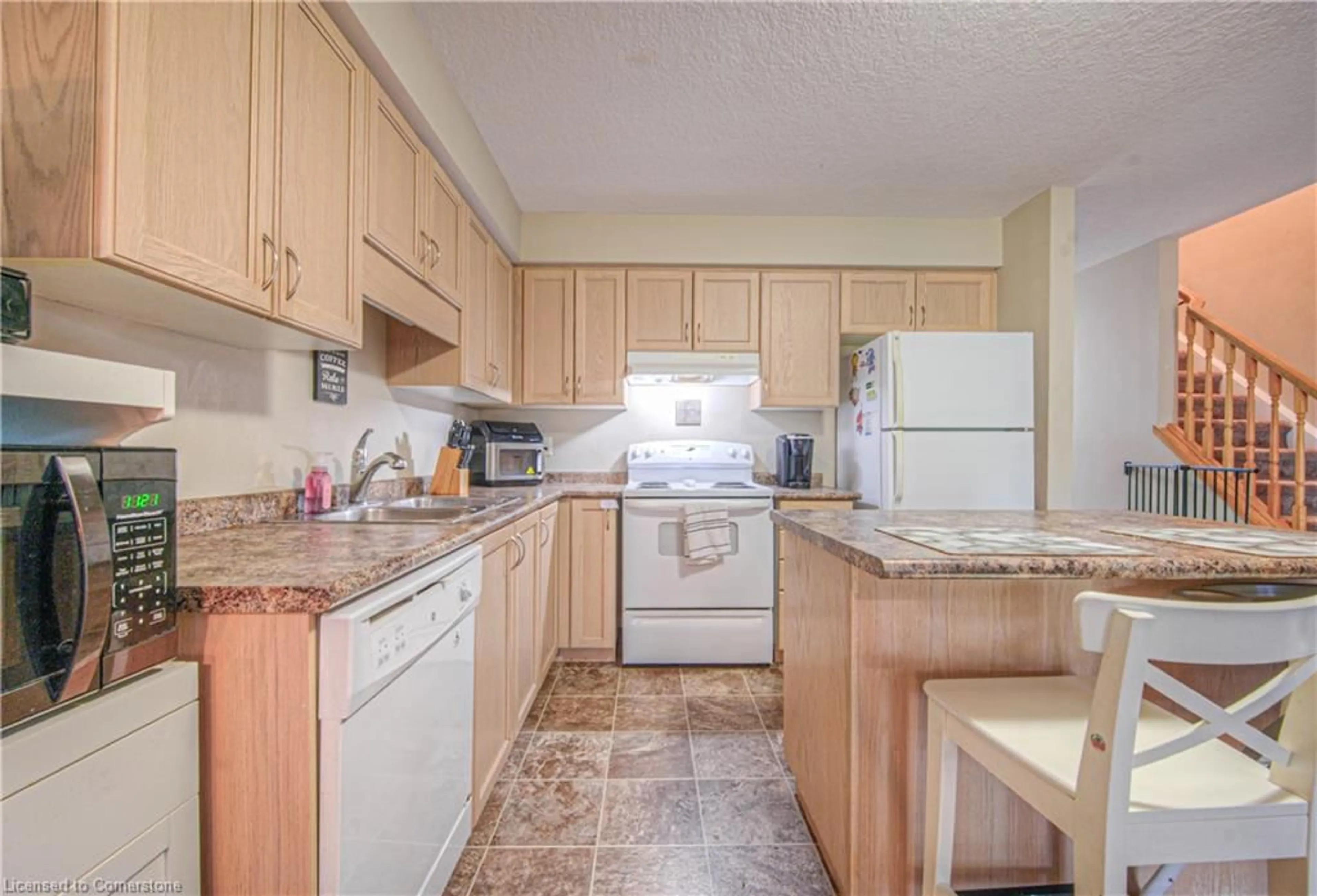 Standard kitchen, unknown for 355 Fisher Mills Rd #27, Cambridge Ontario N3C 4N5