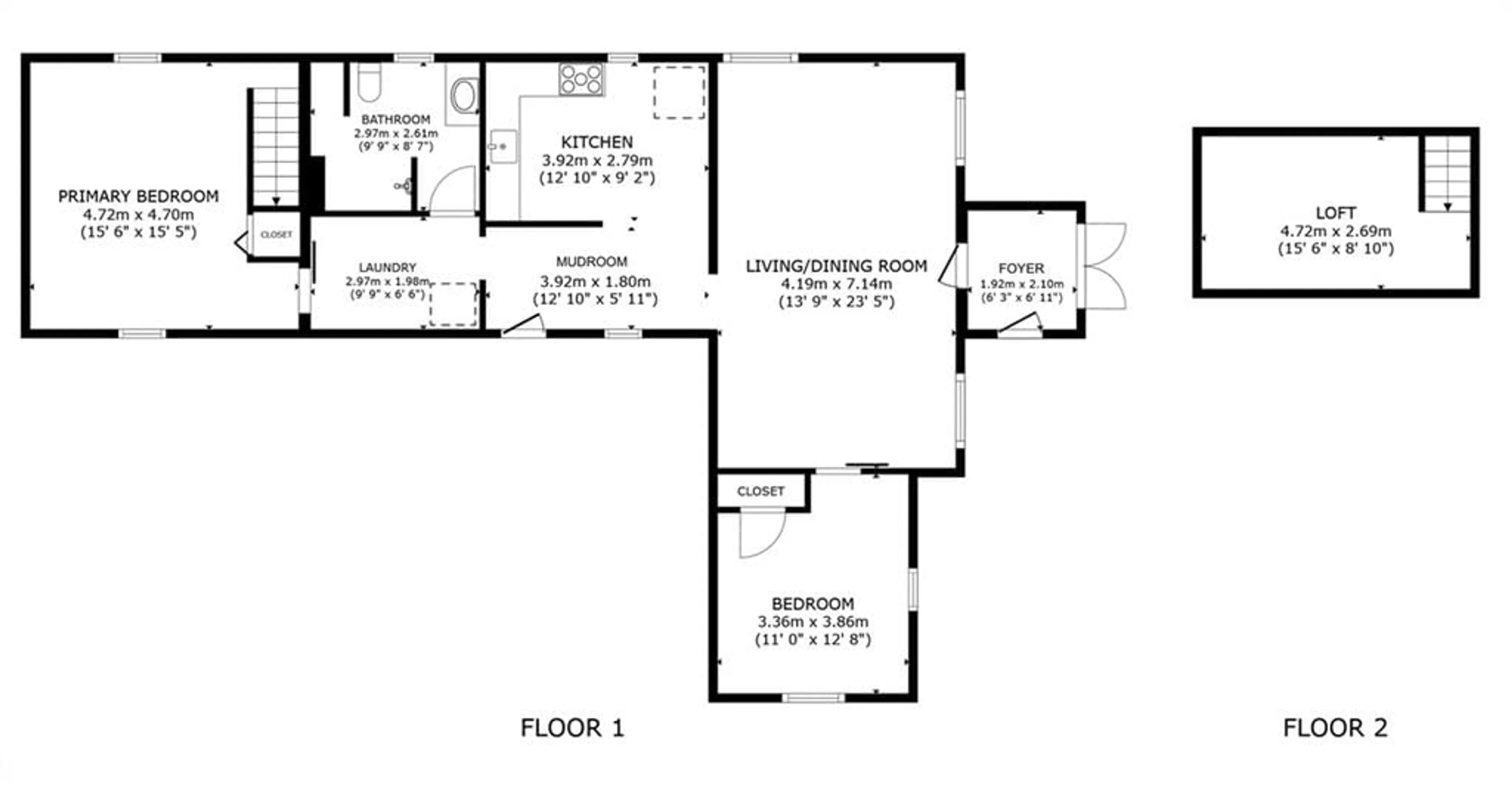 Floor plan for 136 East St, Bobcaygeon Ontario K0M 1A0