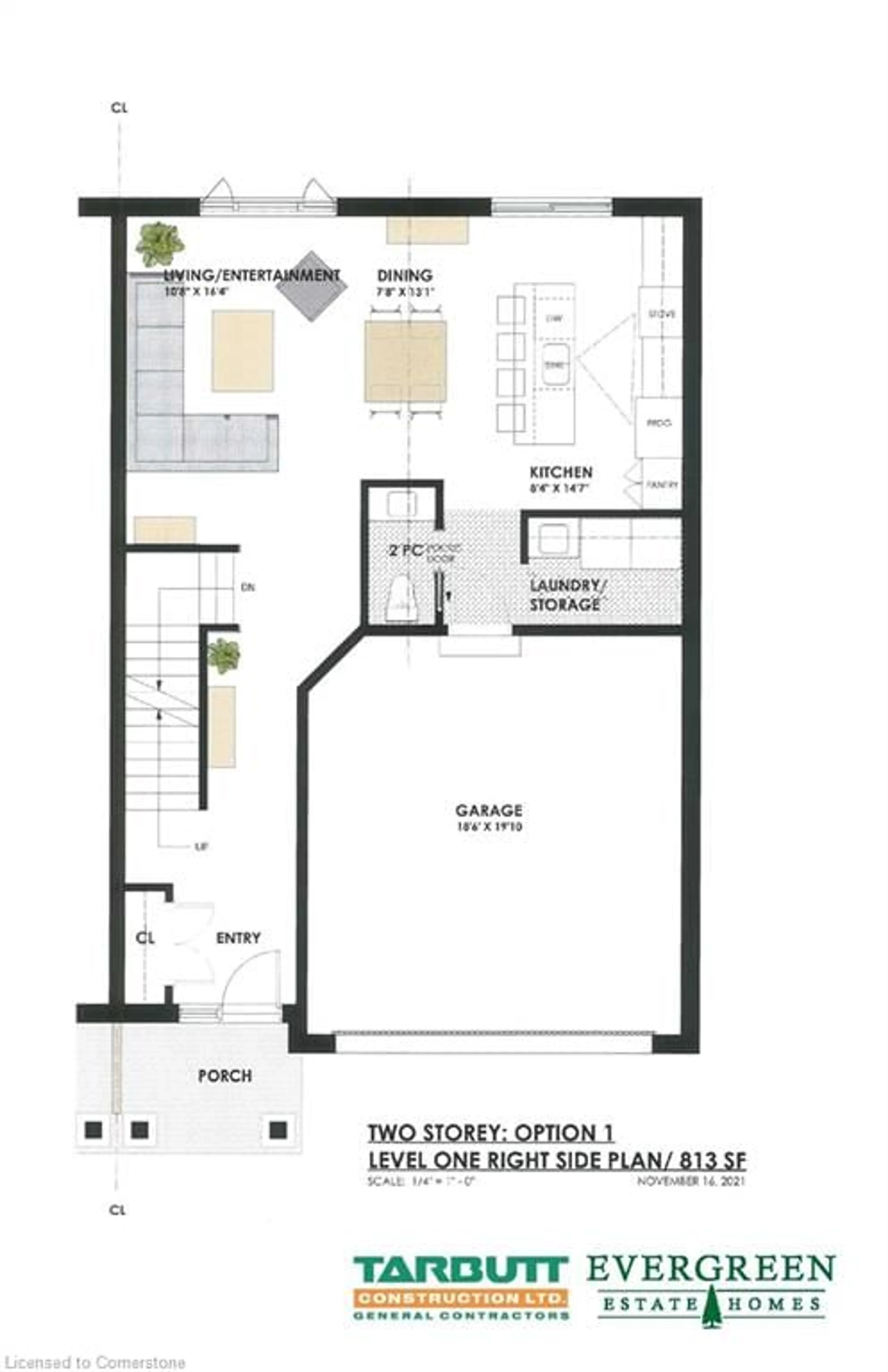 Floor plan for 9&11 Kerman Ave #29, Grimsby Ontario L3M 5M6