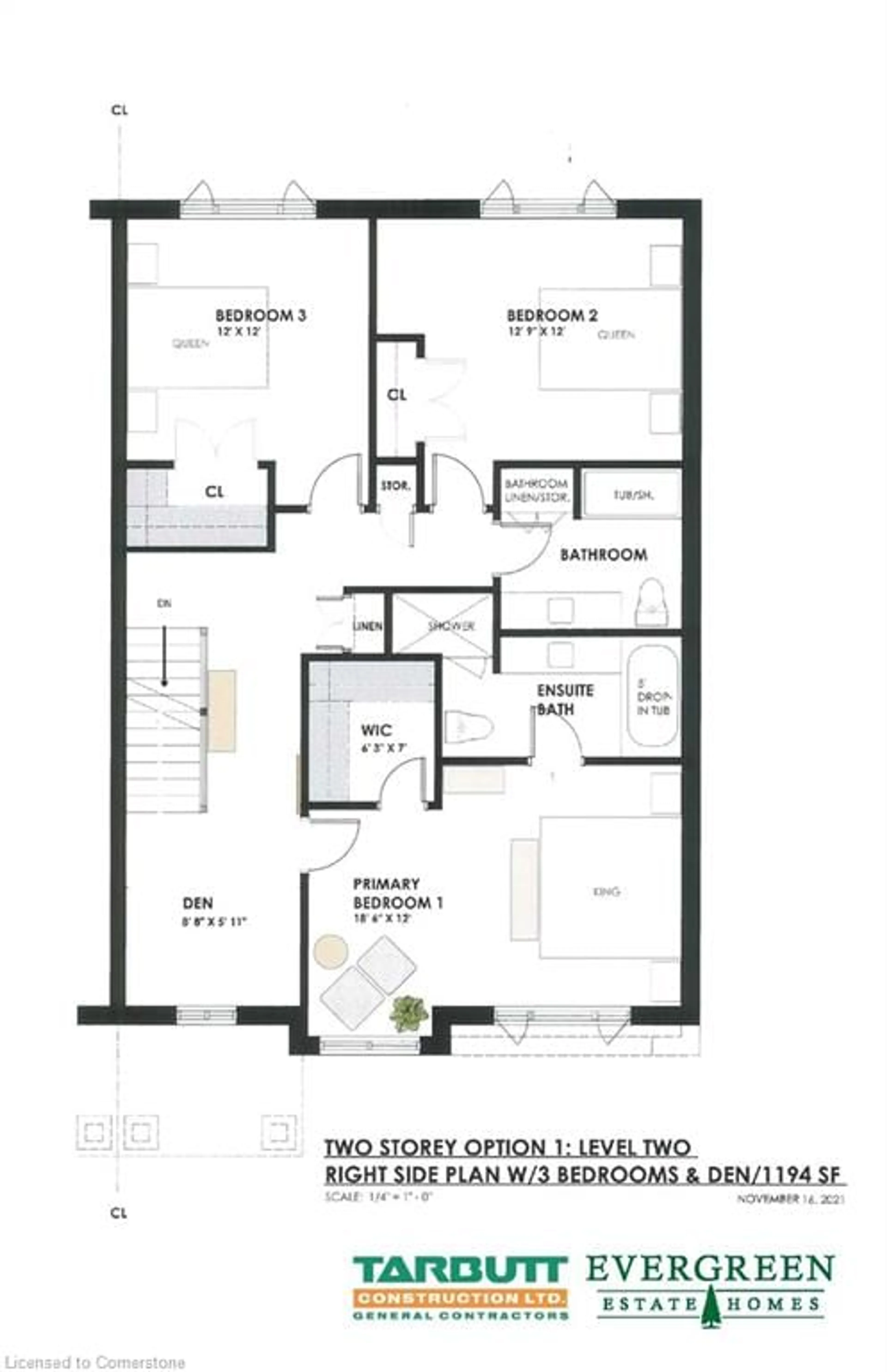 Floor plan for 9&11 Kerman Ave #29, Grimsby Ontario L3M 5M6