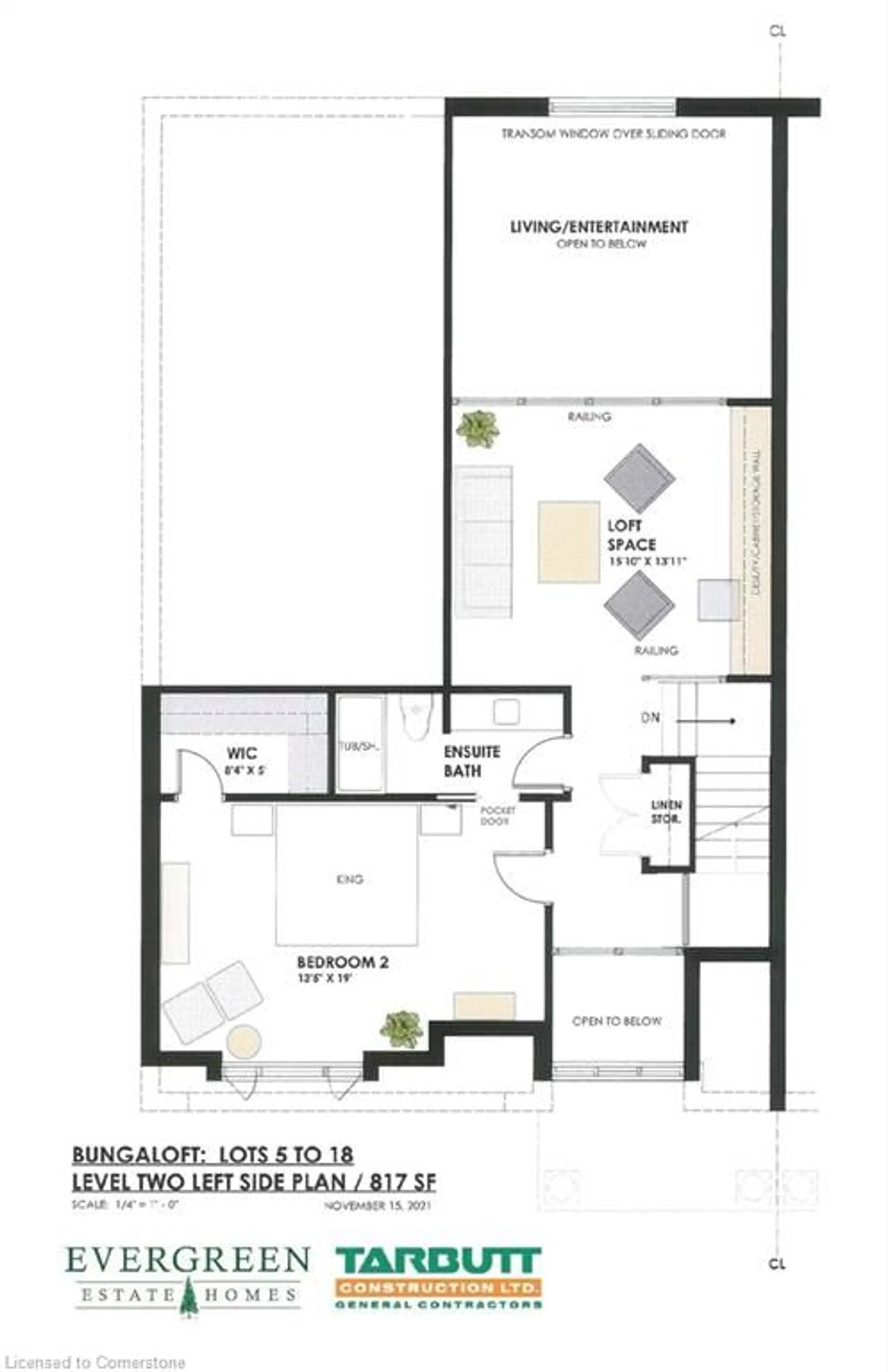 Floor plan for 9&11 Kerman Ave #5, Grimsby Ontario L3M 5M6