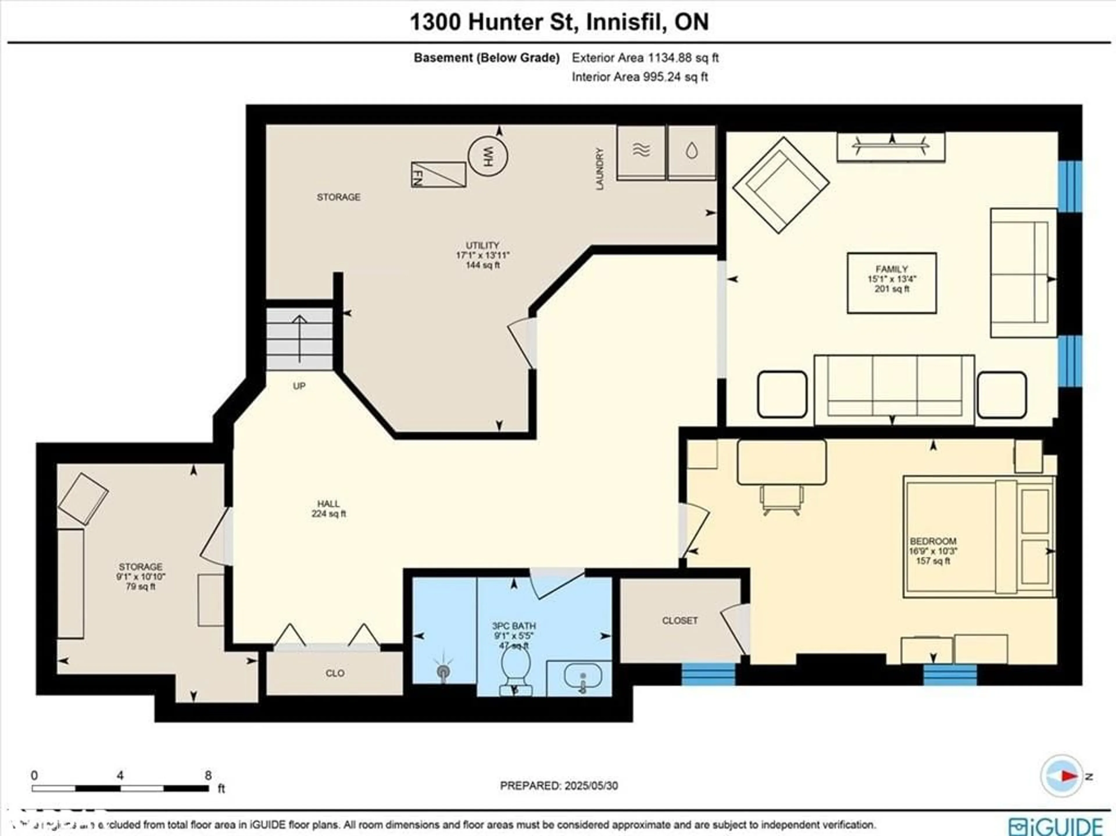 Floor plan for 1300 Hunter Street St, Innisfil Ontario L9S 0H1