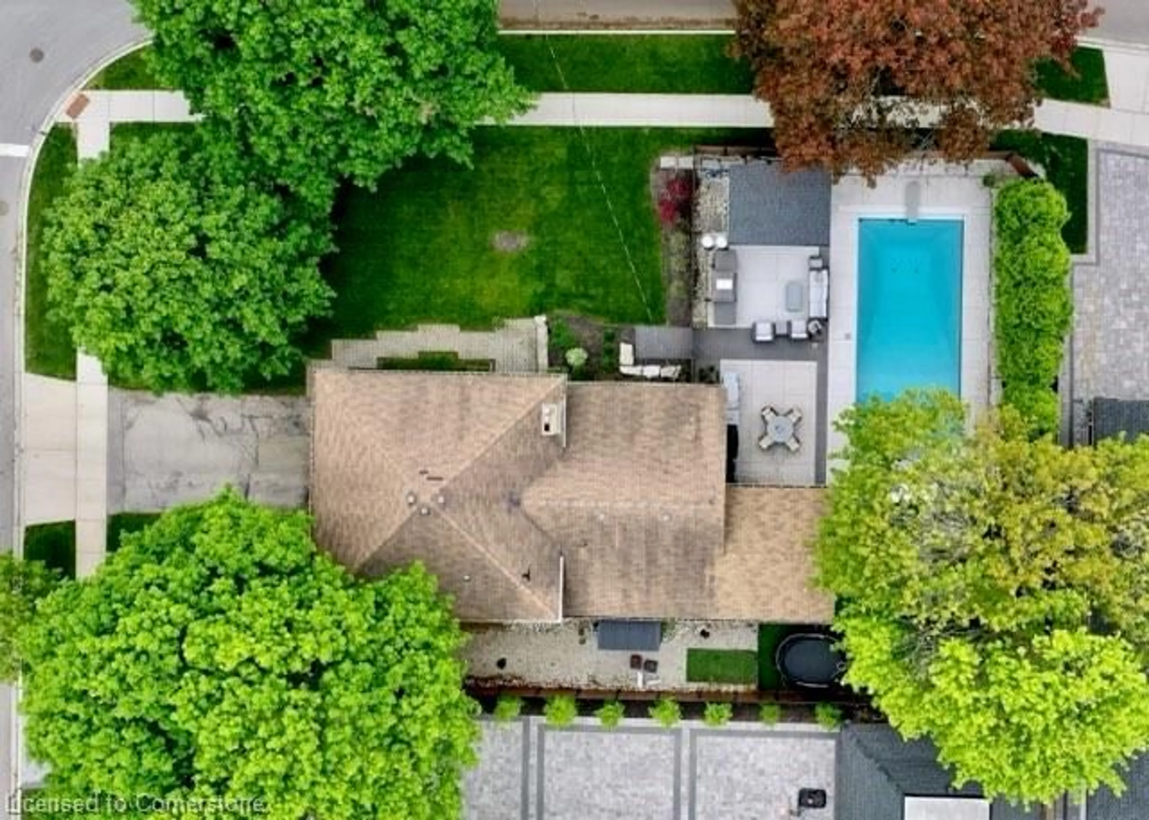 A pic from outside/outdoor area/front of a property/back of a property/a pic from drone, street for 112 Aberdeen Rd, Kitchener Ontario N2M 2Y7
