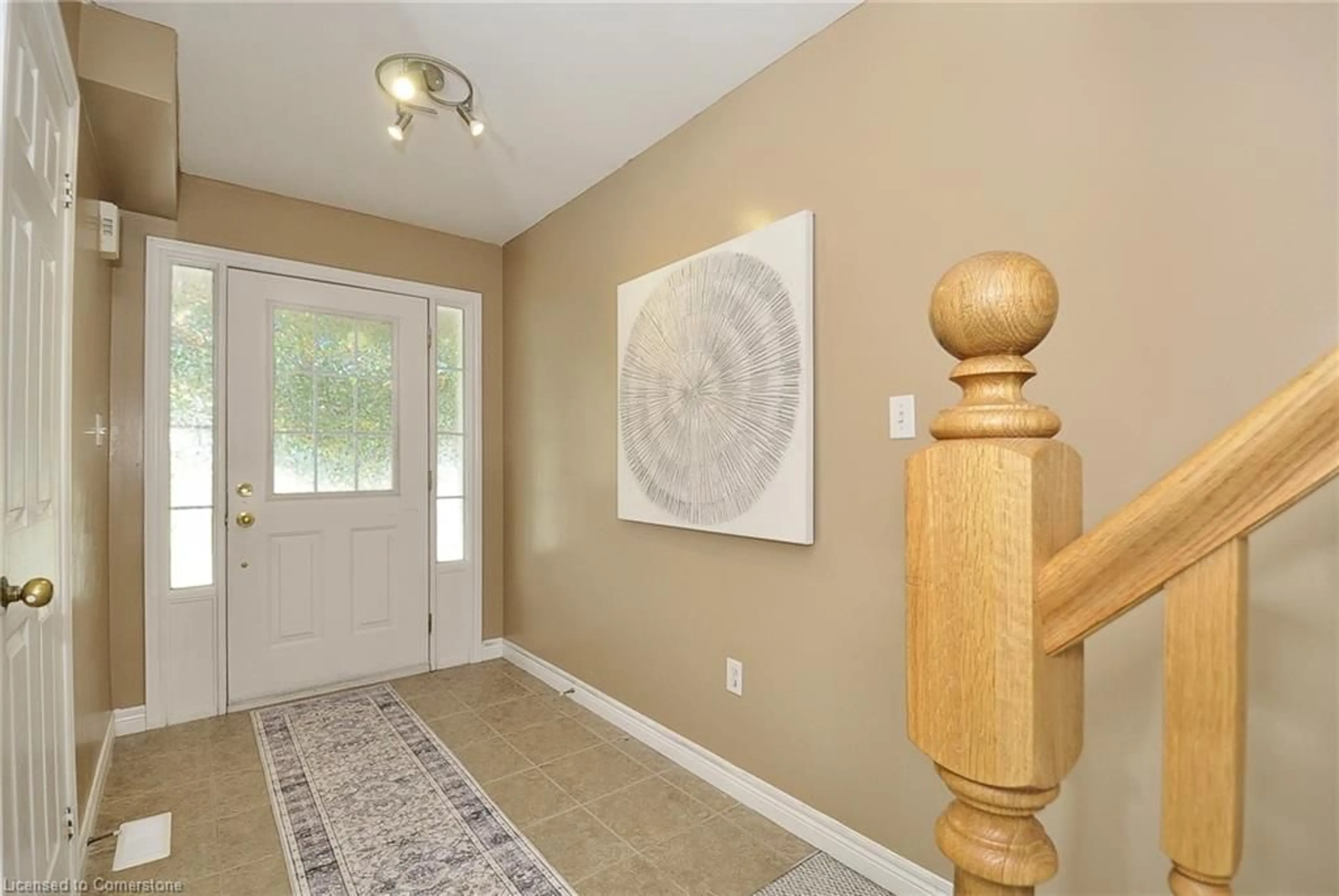 Indoor entryway for 250 Ainslie St #71, Cambridge Ontario N1R 8P8