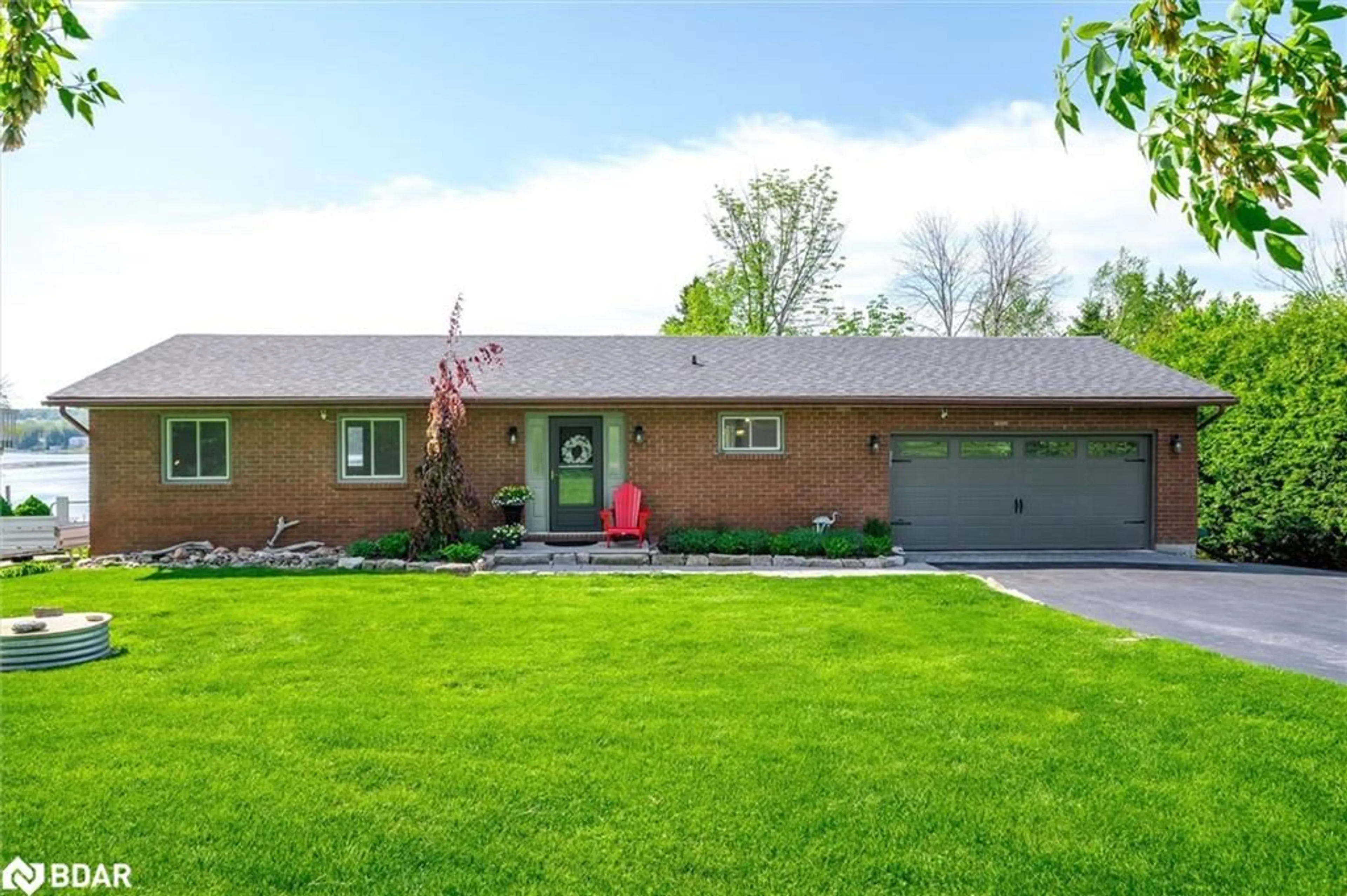 Home with brick exterior material, street for 112 Clearview Dr, Omemee Ontario K0L 2W0