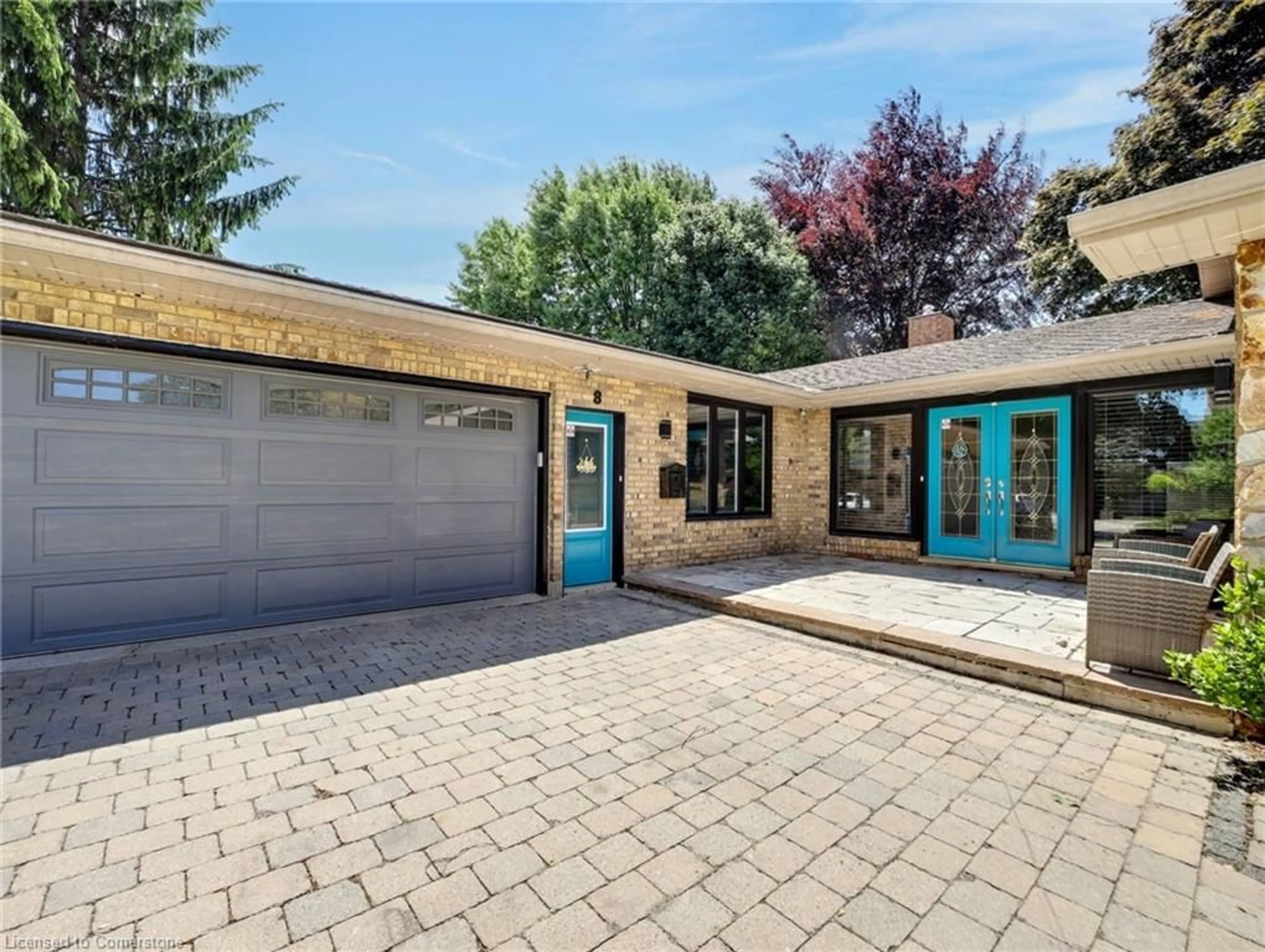 Home with brick exterior material, street for 8 Westgate Cir, Brantford Ontario N3R 5W5