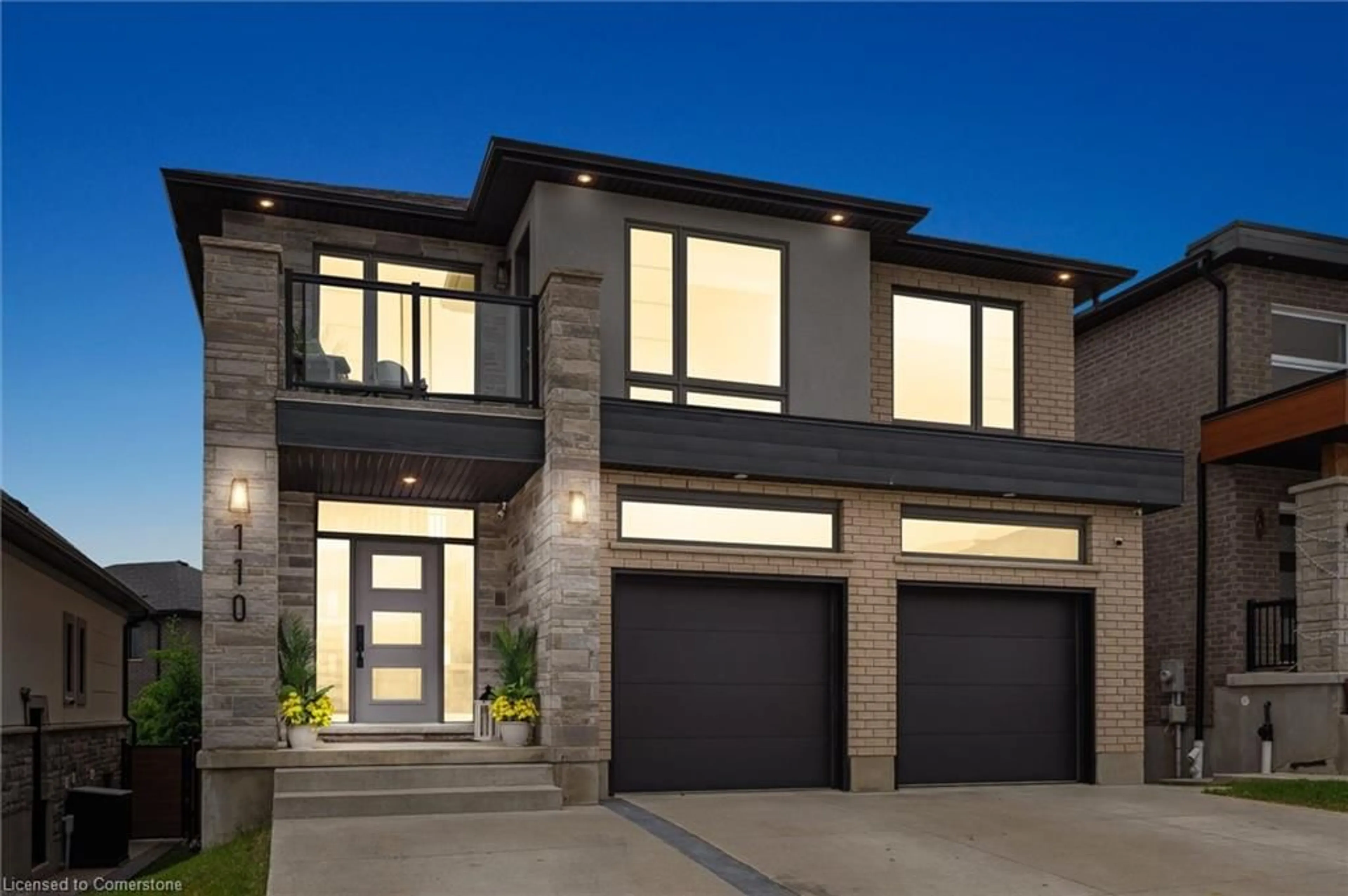 Home with brick exterior material, street for 110 Blair Creek Dr, Kitchener Ontario N2P 0J1