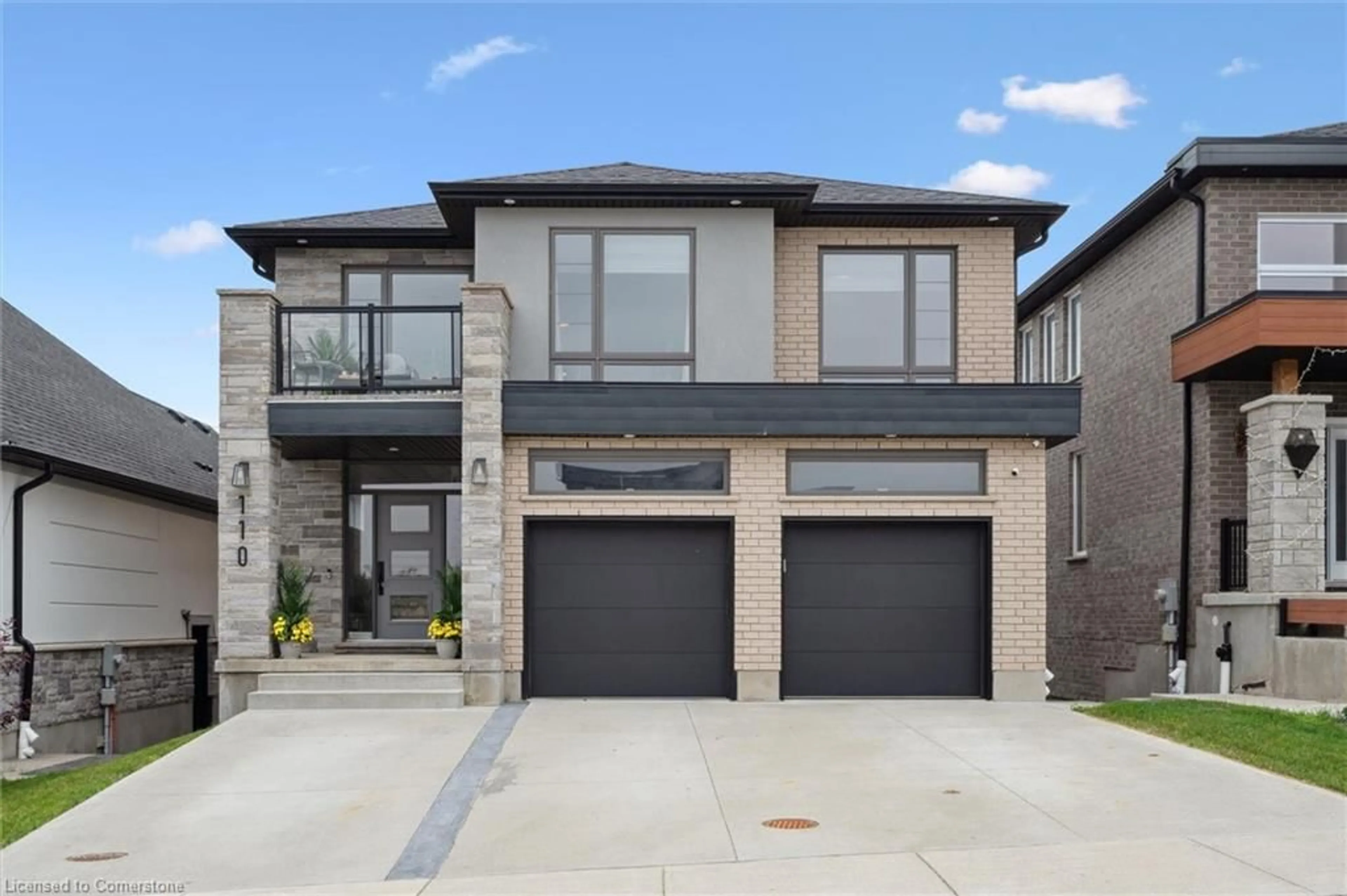Home with brick exterior material, street for 110 Blair Creek Dr, Kitchener Ontario N2P 0J1