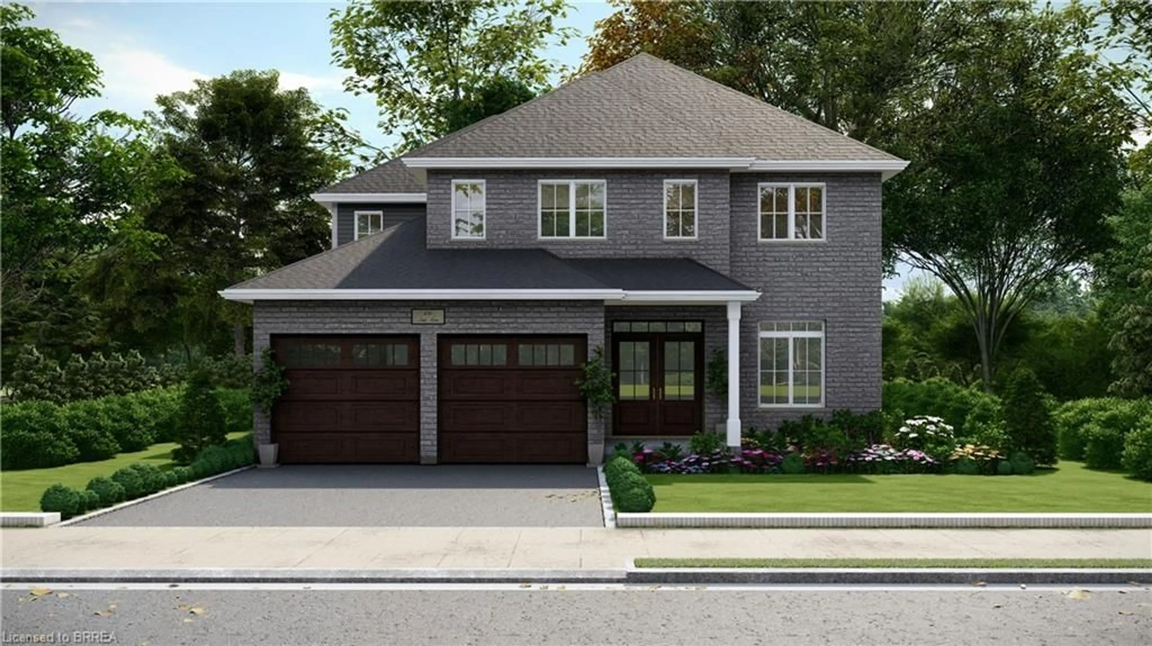 Home with brick exterior material, street for 104 Oak Ave, Paris Ontario N3K 0J6