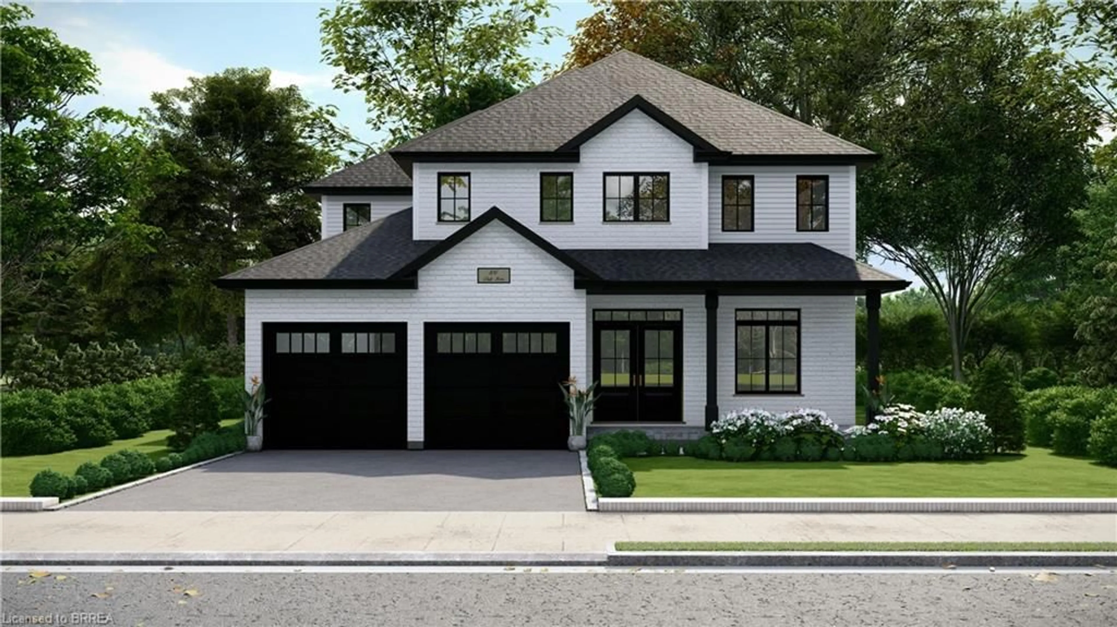 Home with brick exterior material, street for 102 Oak Ave, Paris Ontario N3L 0J6