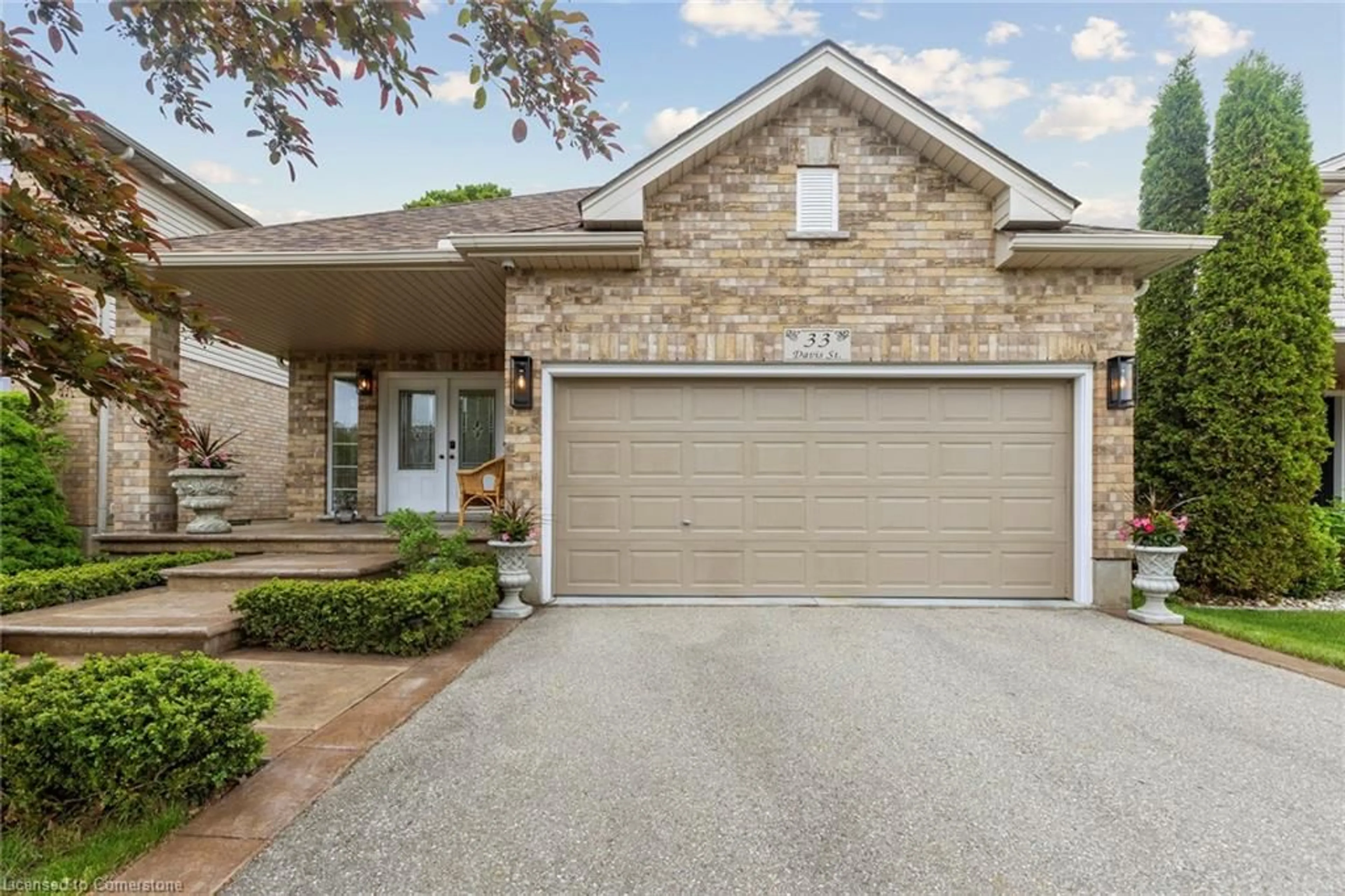 Home with brick exterior material, street for 33 Davis St, Guelph Ontario N1E 0C8