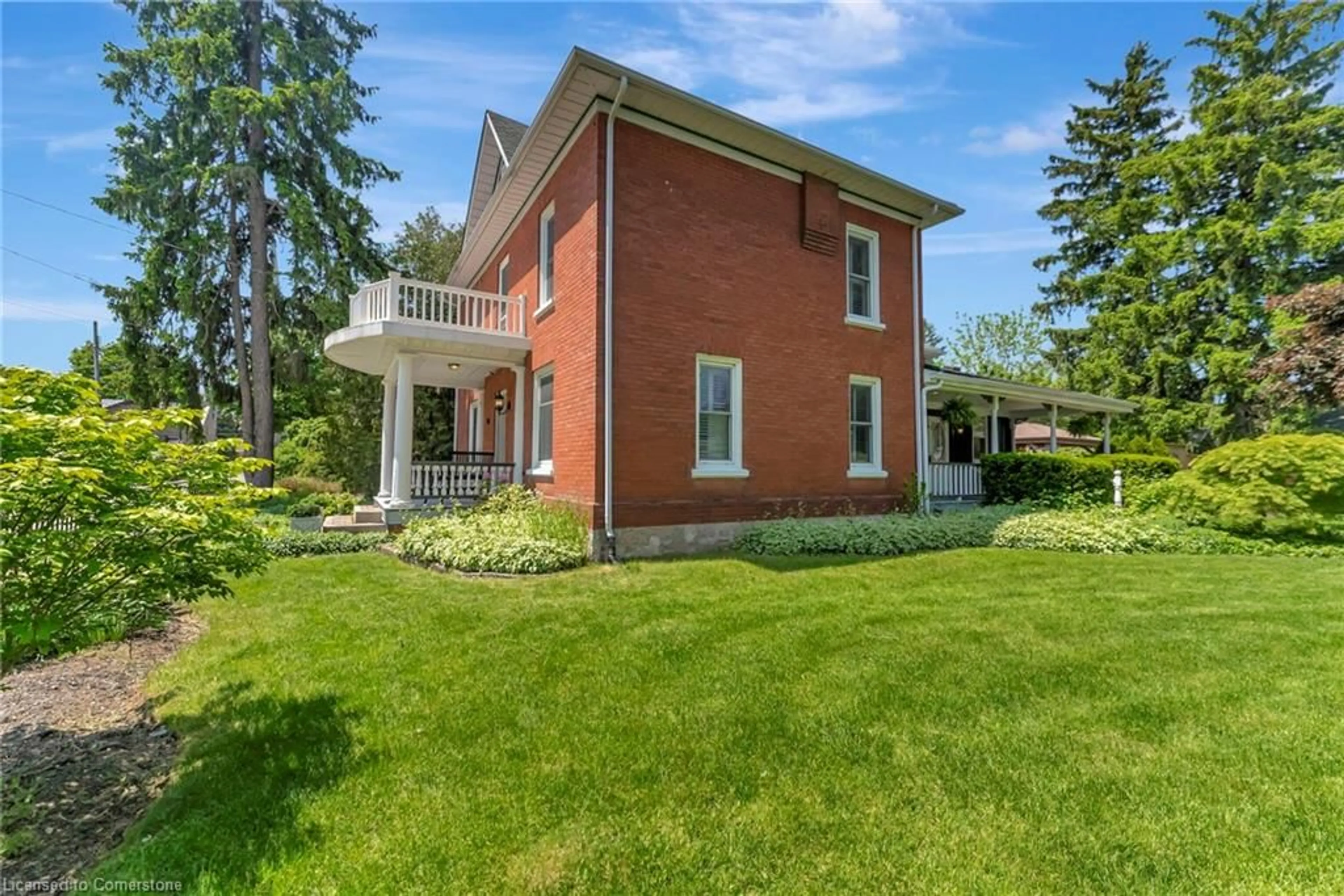 Home with brick exterior material, building for 24 Hall St, Ayr Ontario N0B 1E0