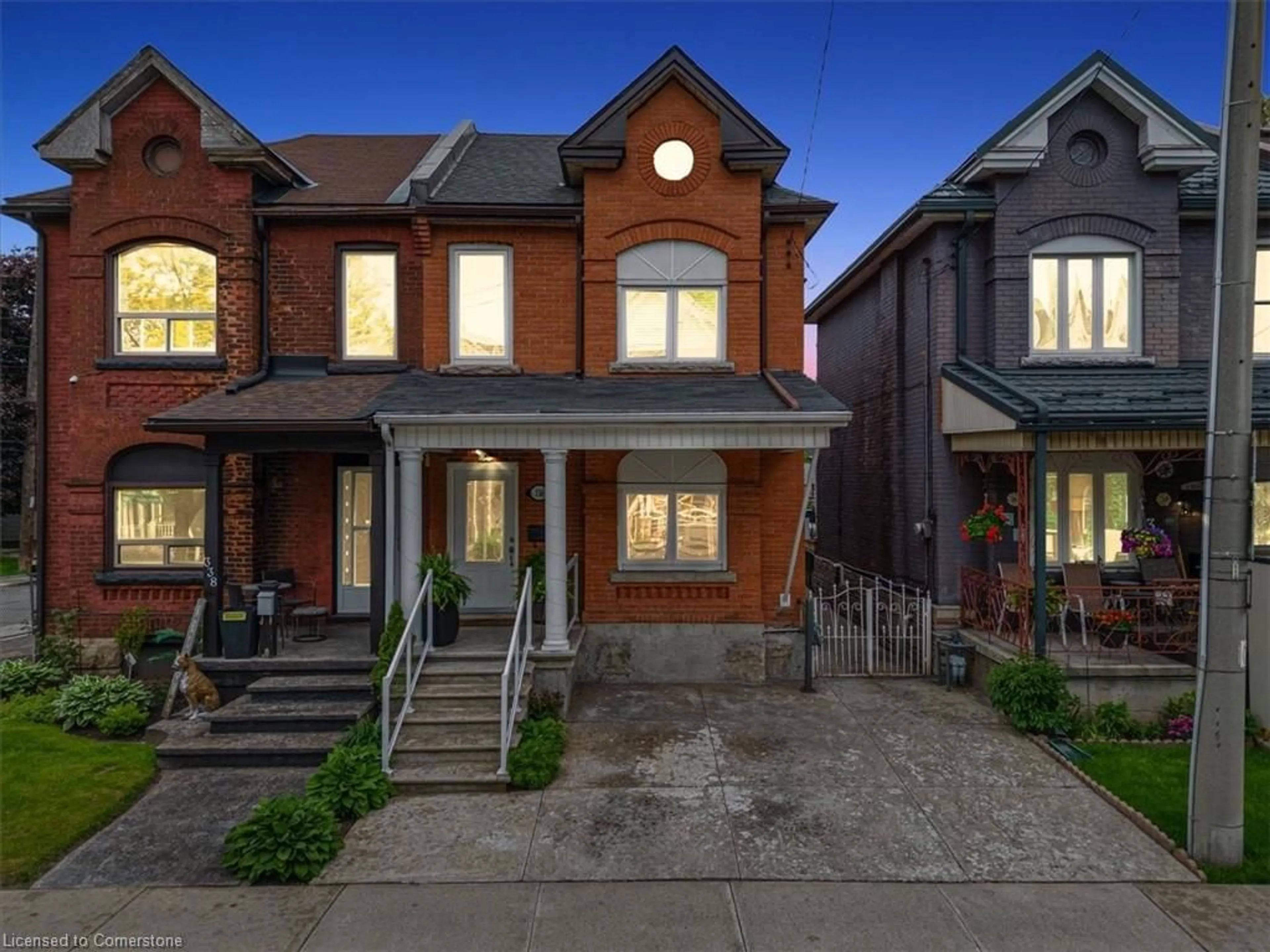 Home with brick exterior material, street for 336 Emerald St, Hamilton Ontario L8L 5L3