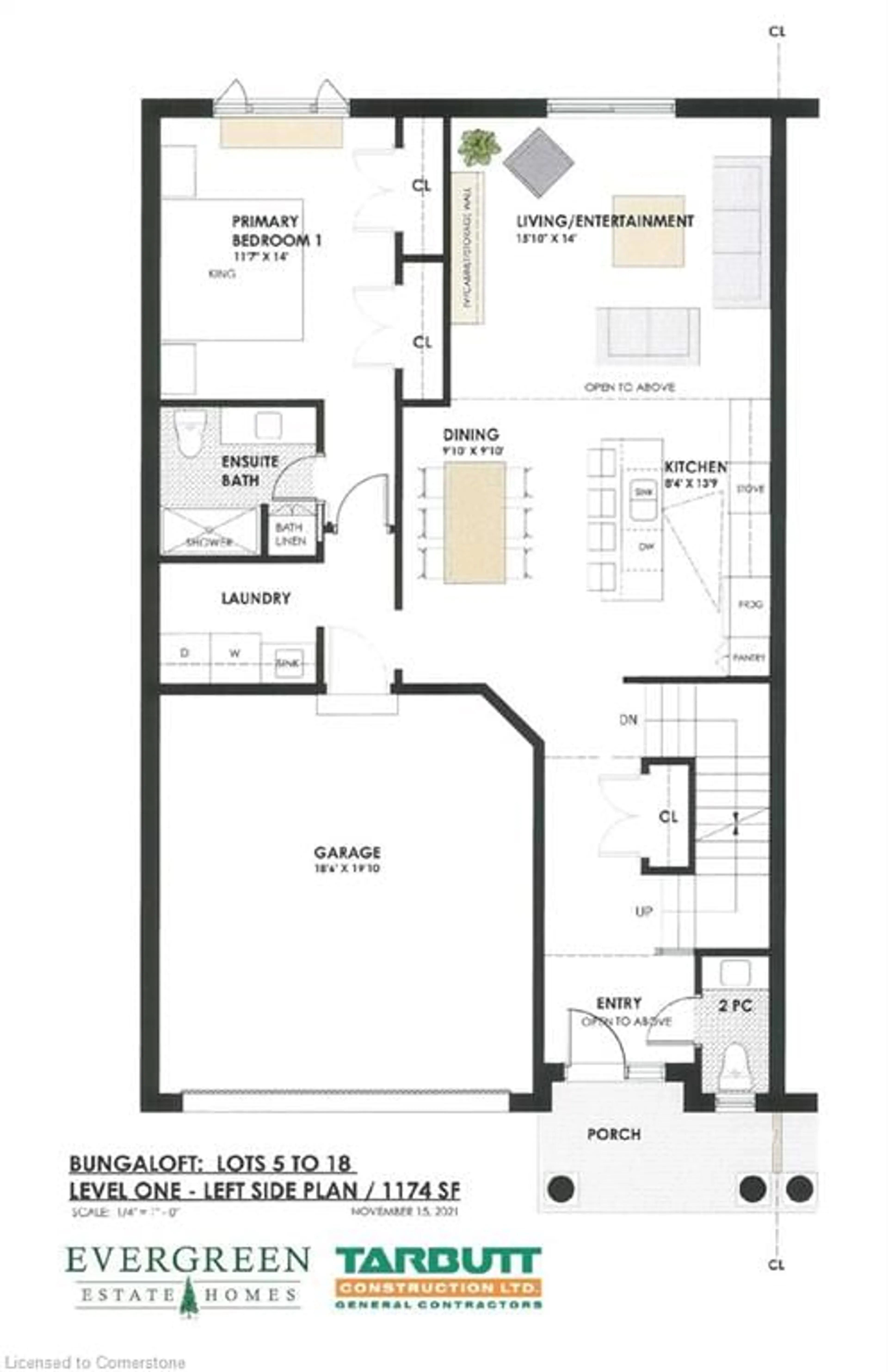 Floor plan for 9&11 Kerman Ave #7, Grimsby Ontario L3M 5M6