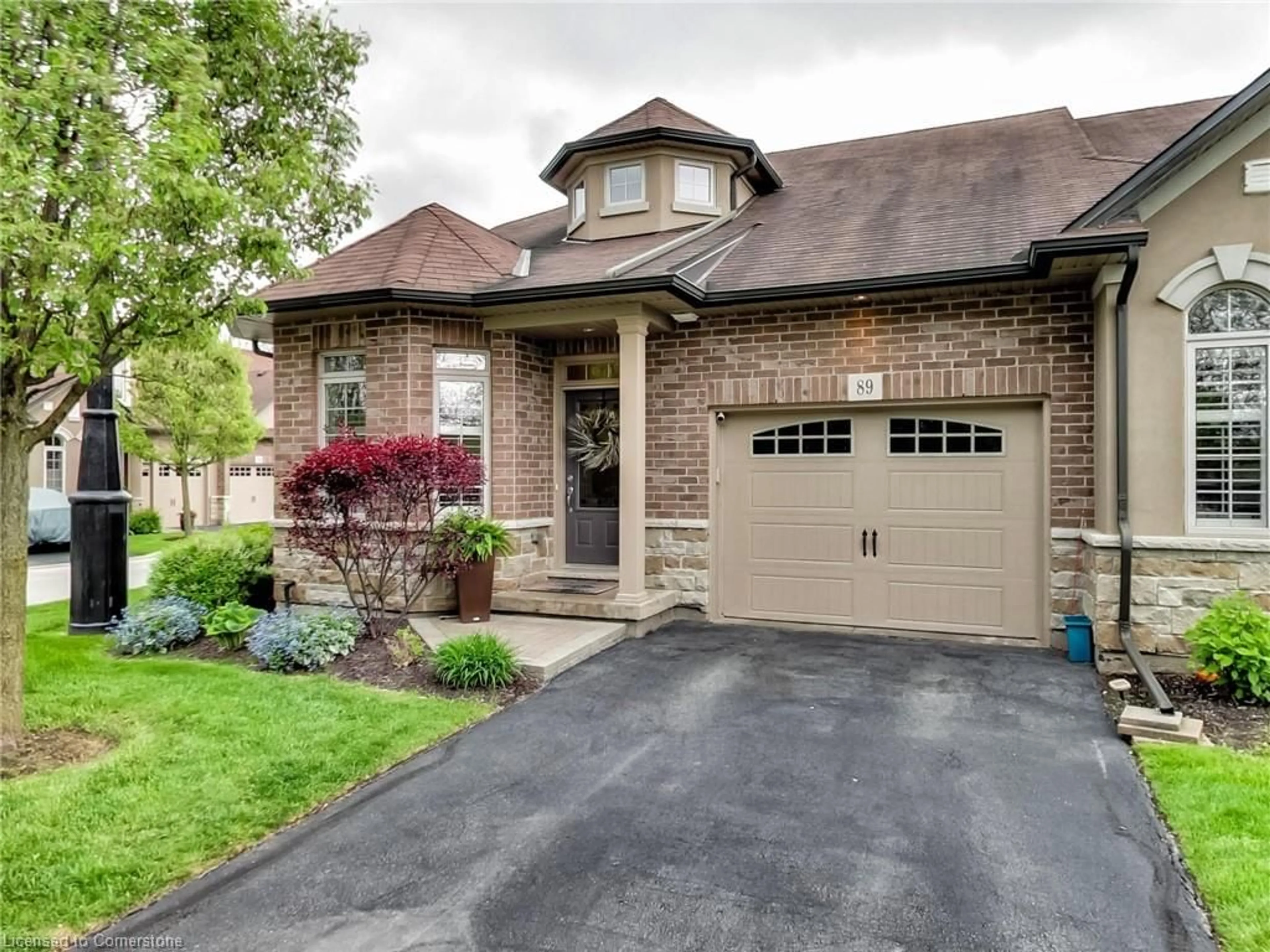 Home with brick exterior material, street for 89 Toulon Ave, Ancaster Ontario L9K 0E7