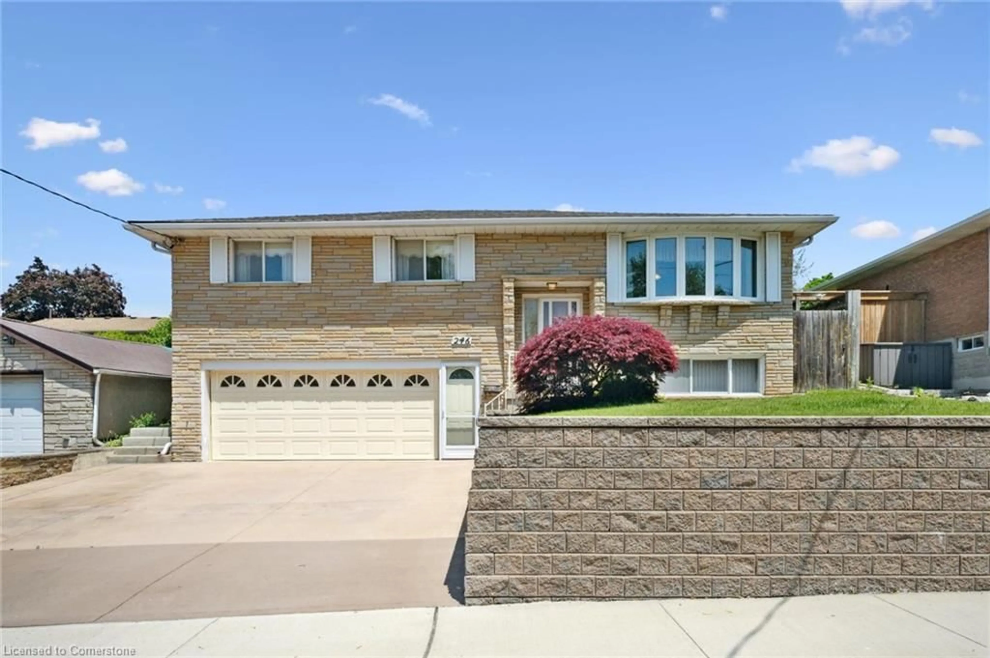 Home with brick exterior material, street for 246 Thaler Ave, Kitchener Ontario N2A 1R6