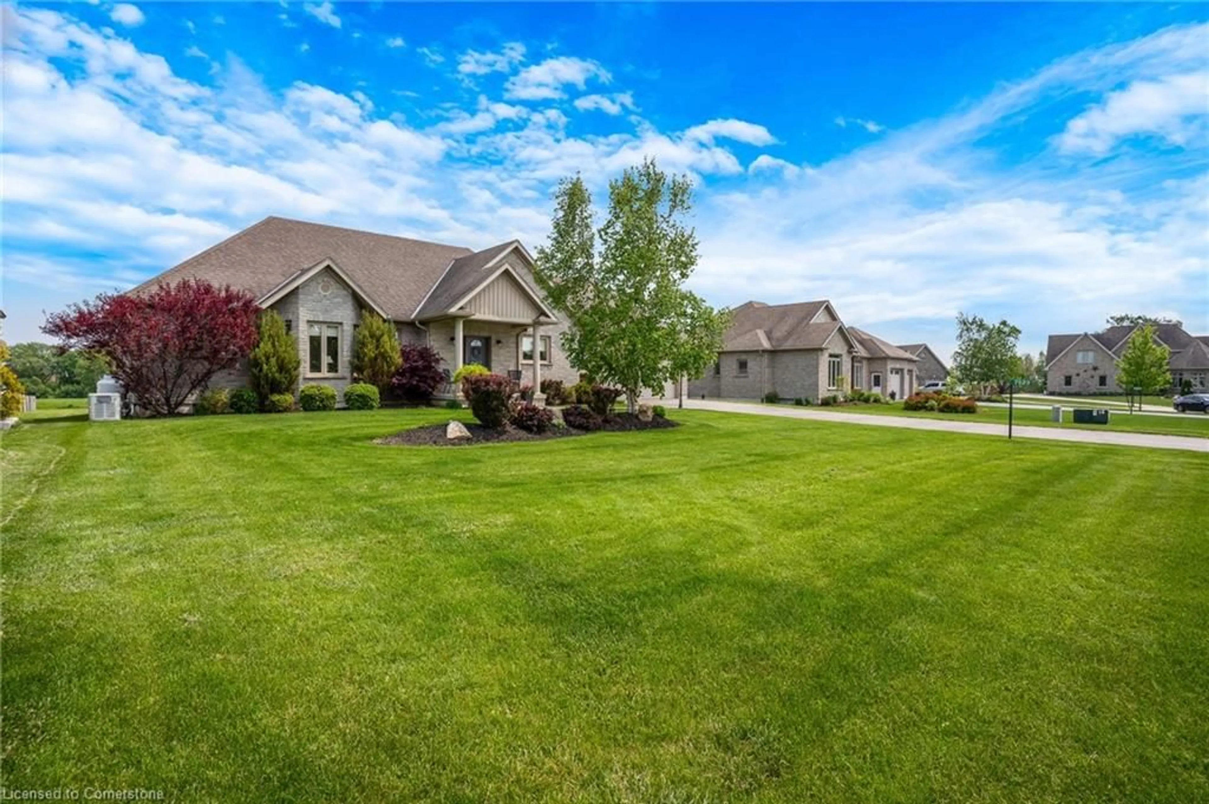 A pic from outside/outdoor area/front of a property/back of a property/a pic from drone, water/lake/river/ocean view for 7829 Colonial Dr, Carthage Ontario N4W 3G9