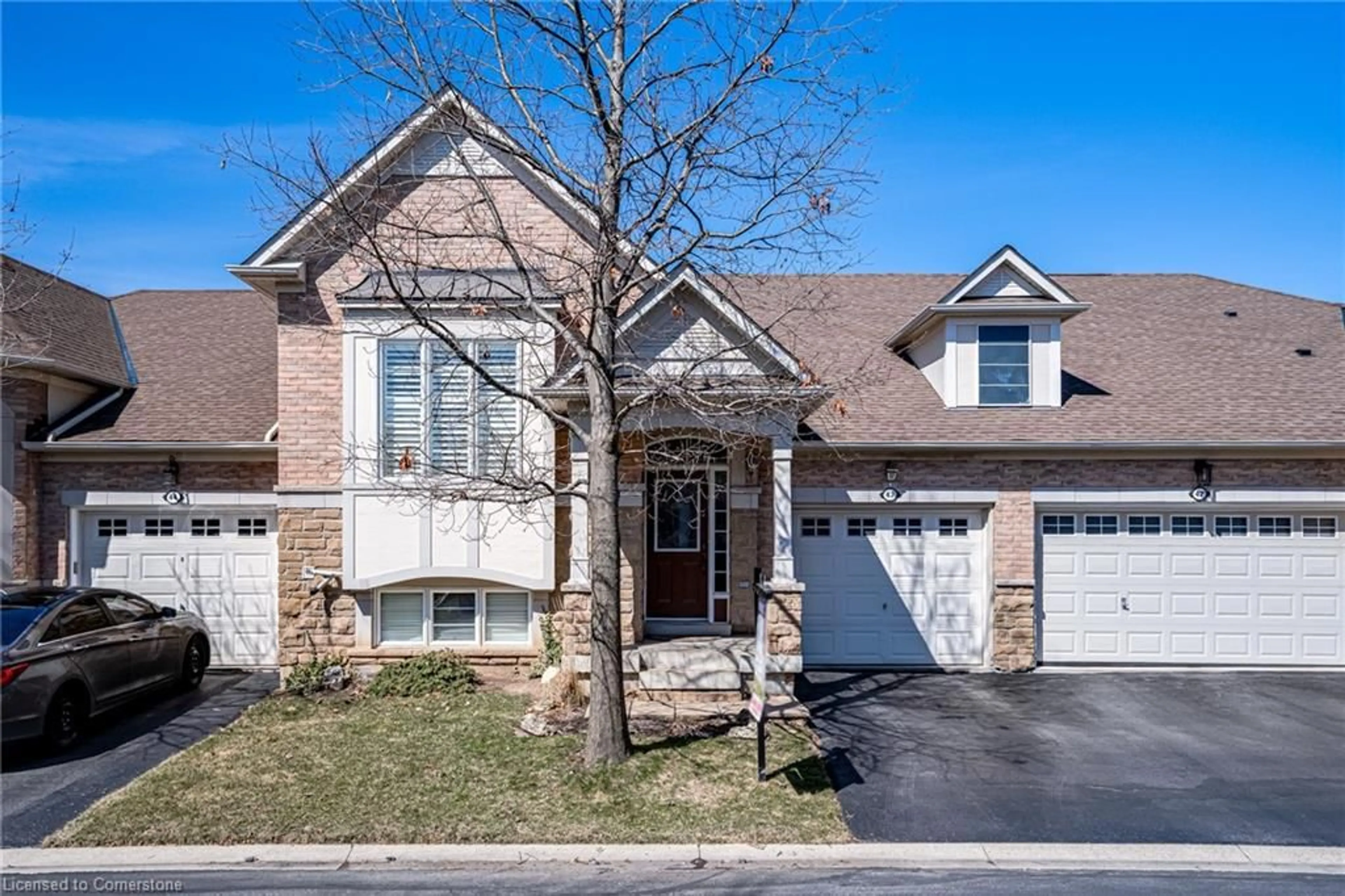 Home with brick exterior material, street for 4400 Millcroft Park Dr #43, Burlington Ontario L7M 5B5