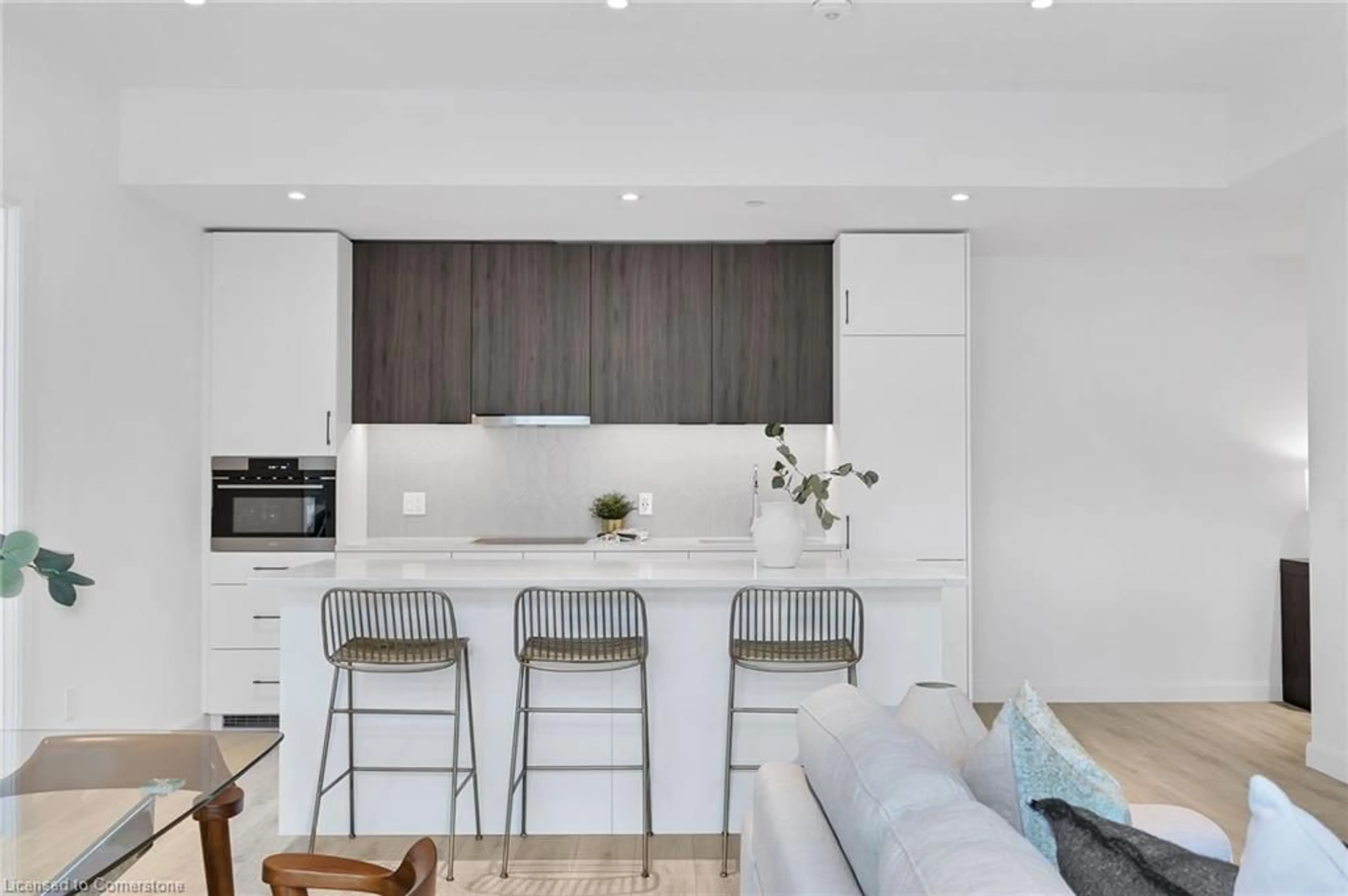Contemporary kitchen, unknown for 741 King St #202, Kitchener Ontario N2G 1E5