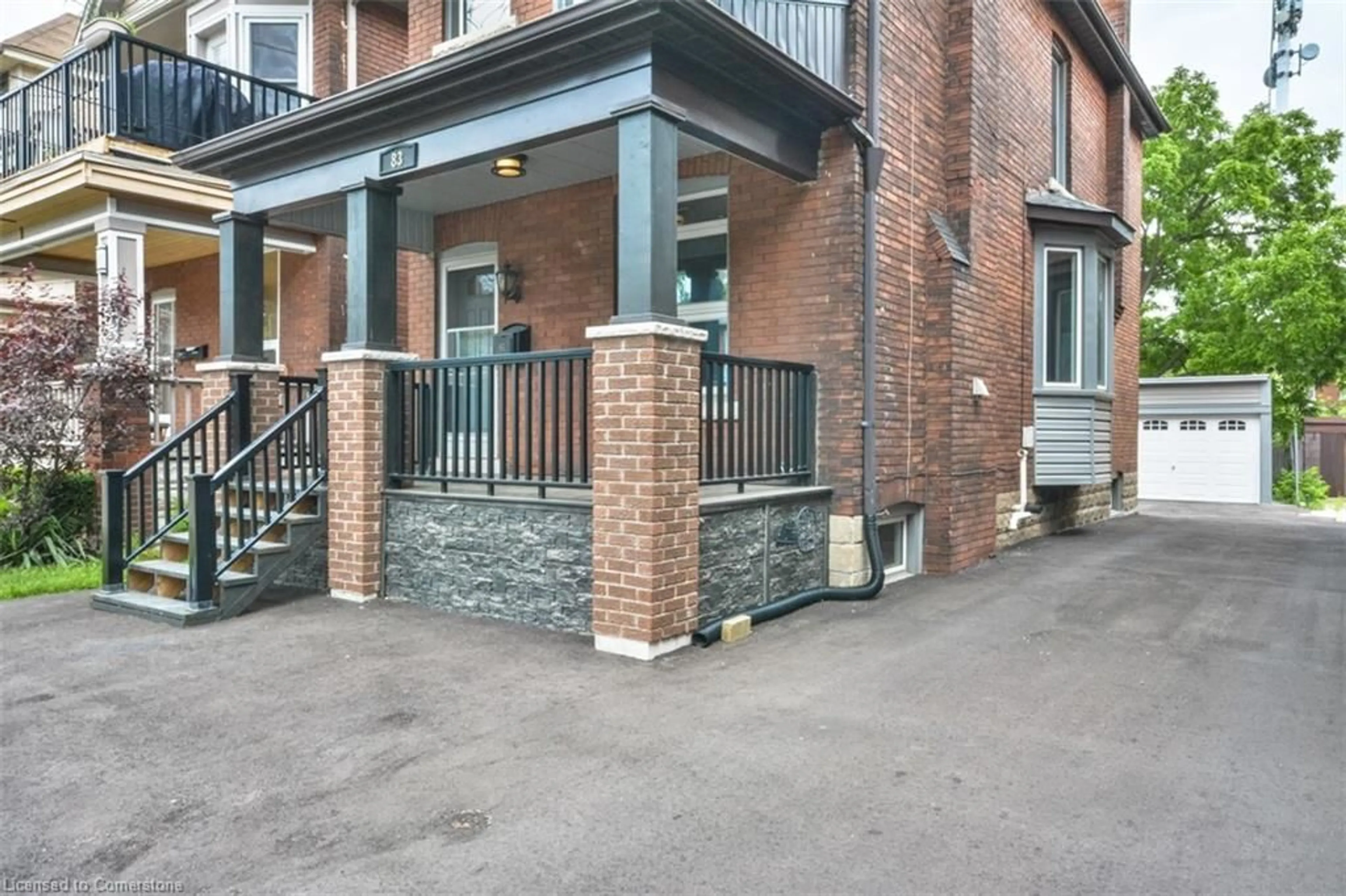 Patio, street for 83 Gage Ave, Hamilton Ontario L8M 3C8