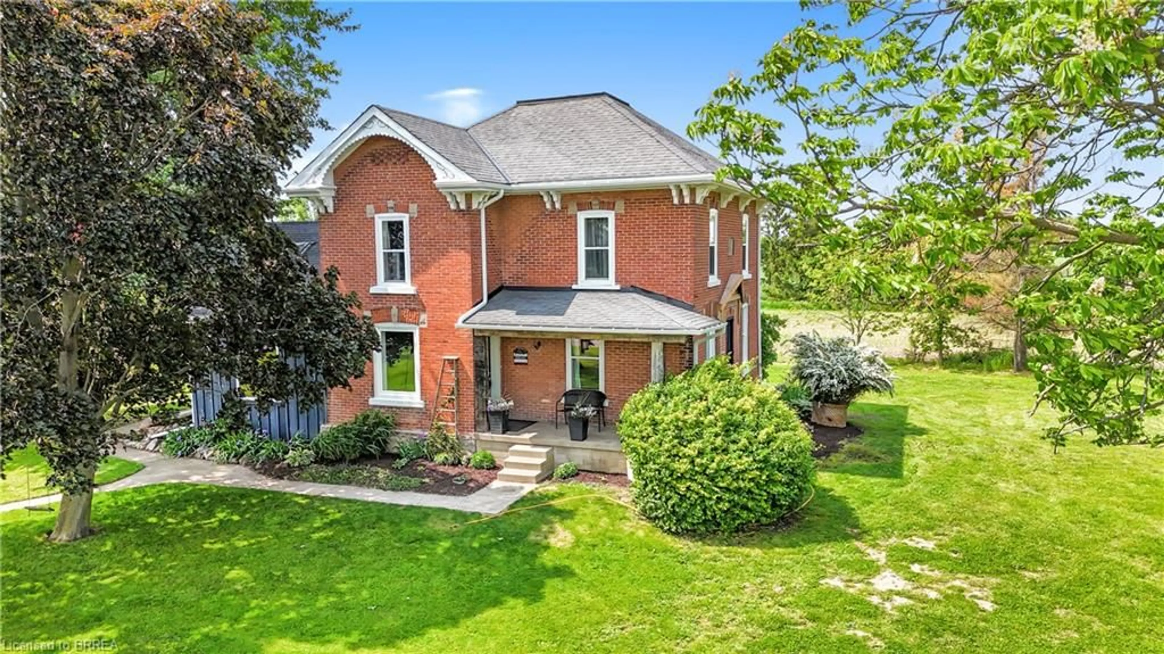Home with brick exterior material, street for 1361 Villa Nova Rd, Waterford Ontario N0E 1Y0