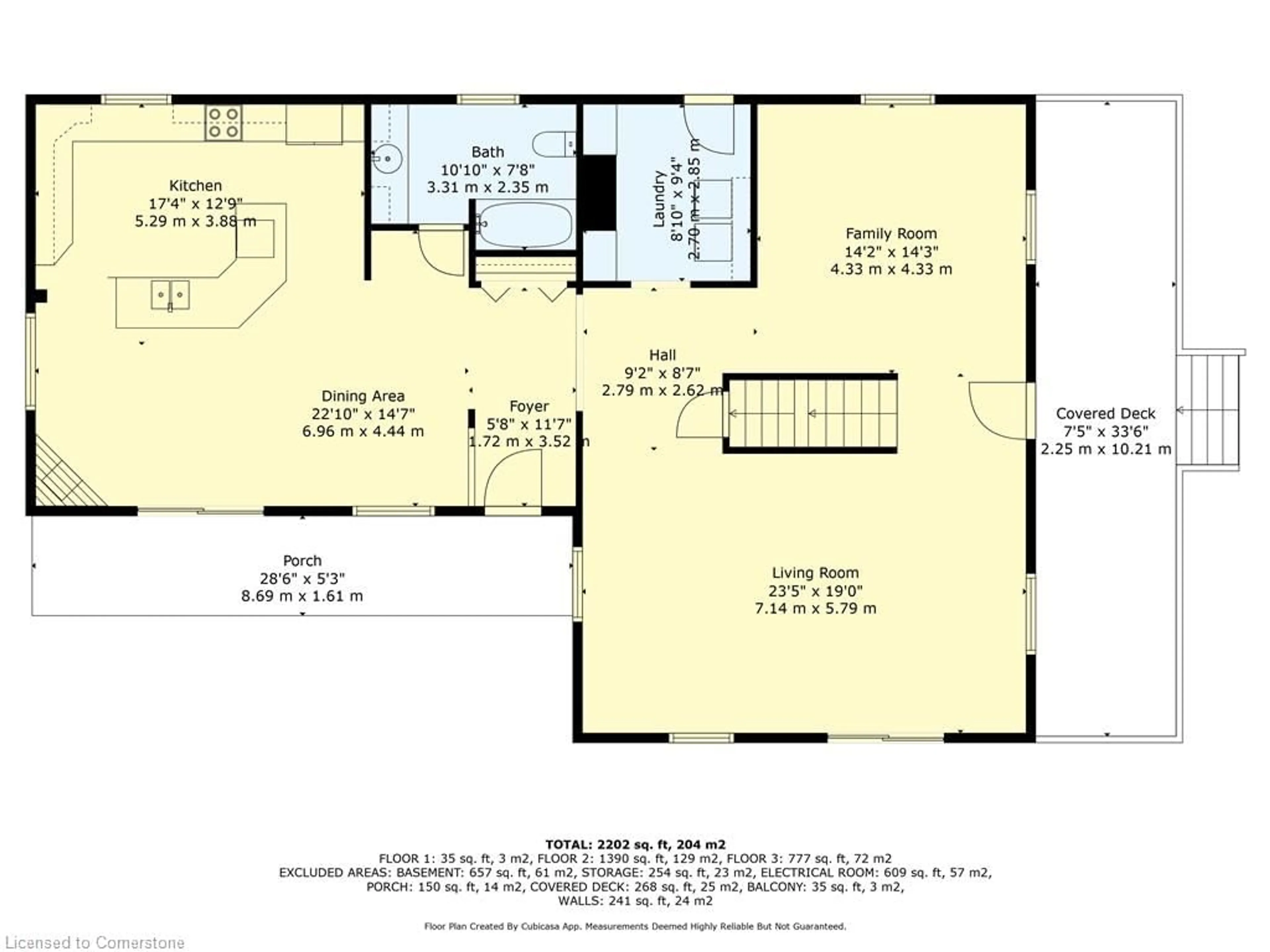 Floor plan for 221 Field Rd, Mildmay Ontario N0G 2J0