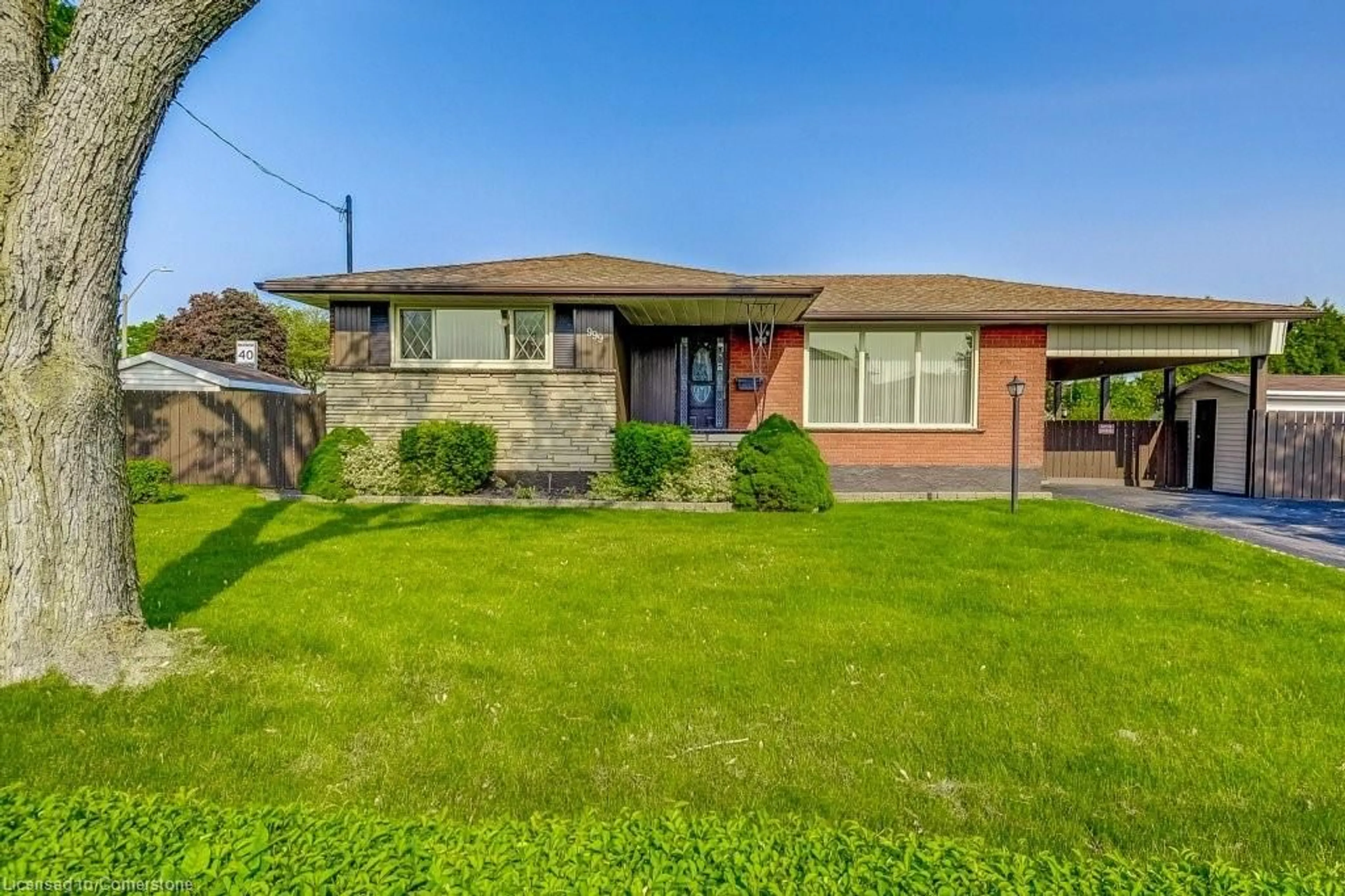 Home with brick exterior material, street for 999 Upper Sherman Ave, Hamilton Ontario L8V 3N6