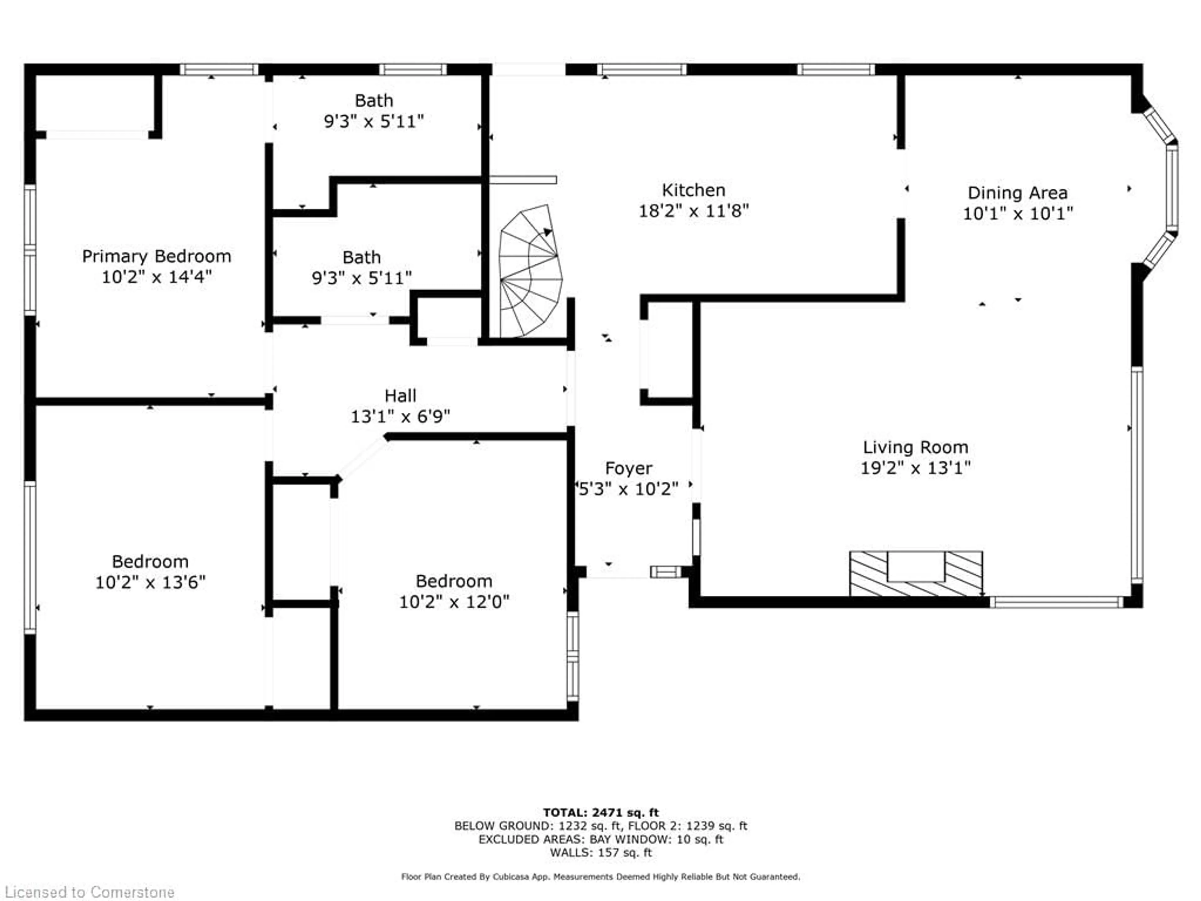 Floor plan for 902 North Shore Blvd, Burlington Ontario L7T 1A8