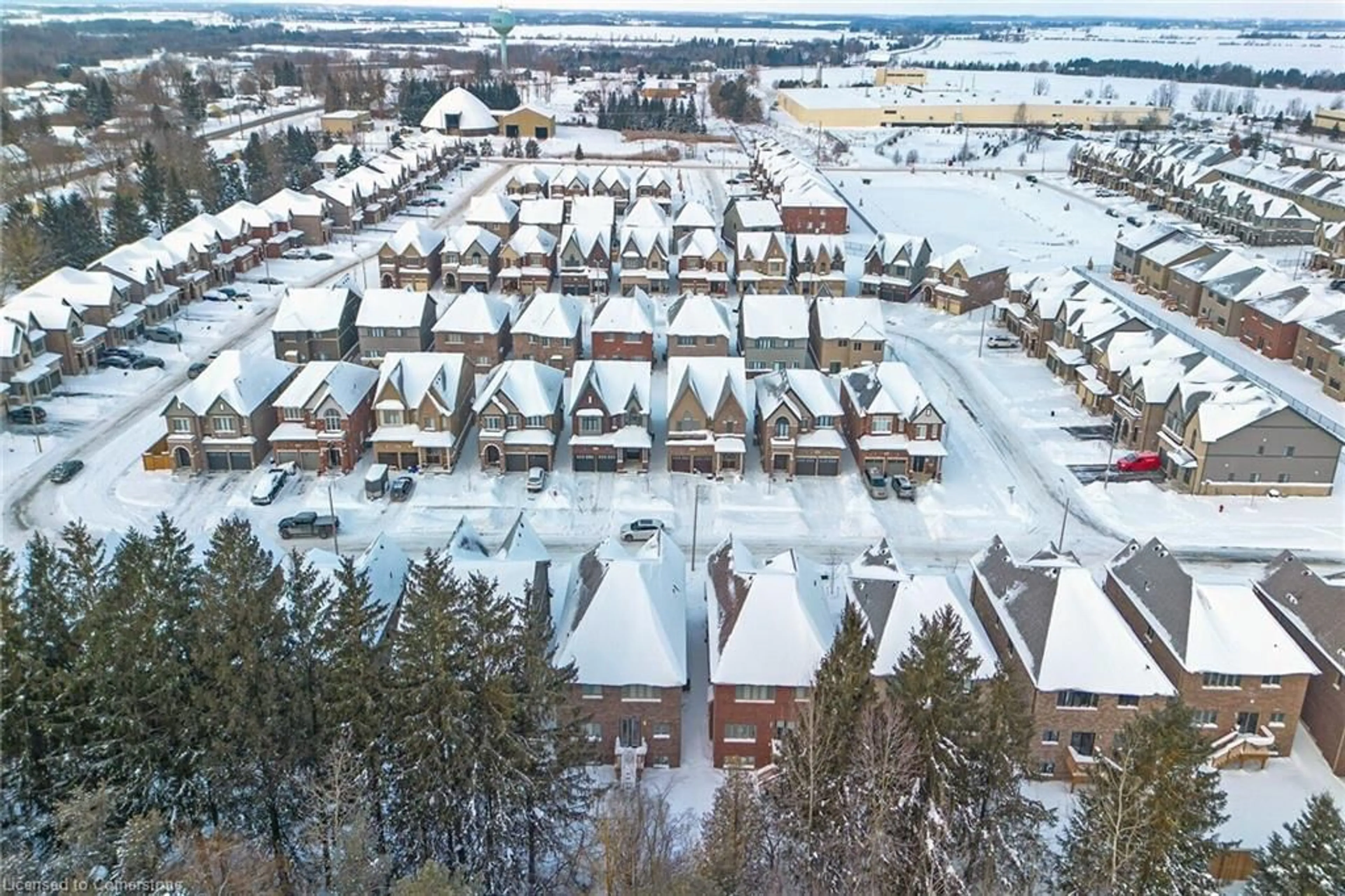 A pic from outside/outdoor area/front of a property/back of a property/a pic from drone, street for 161 Dingman St, Arthur Ontario N0G 1A0