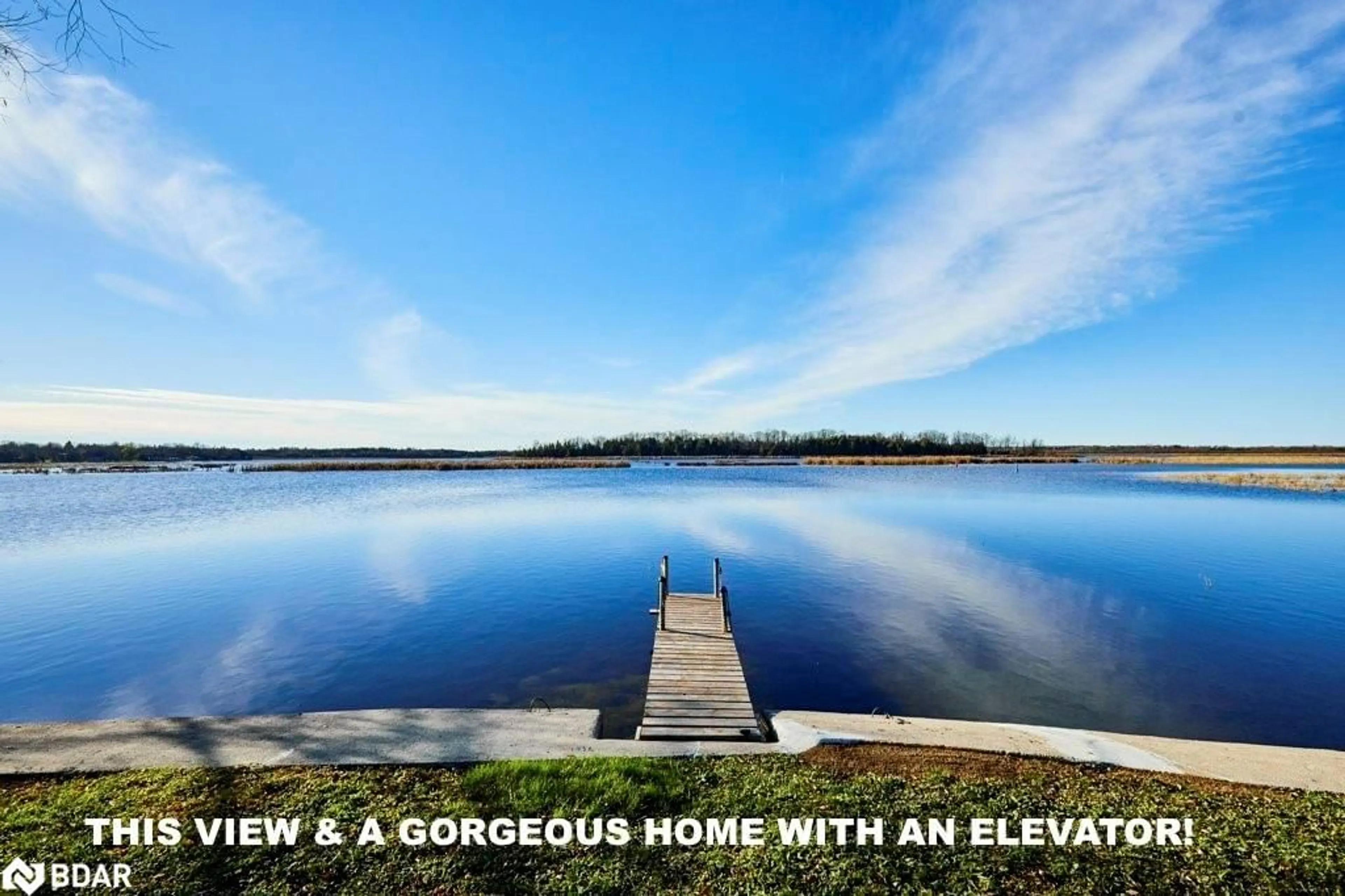A pic from outside/outdoor area/front of a property/back of a property/a pic from drone, water/lake/river/ocean view for 81 Laird Dr, Lindsay Twp Ontario K9V 4R6