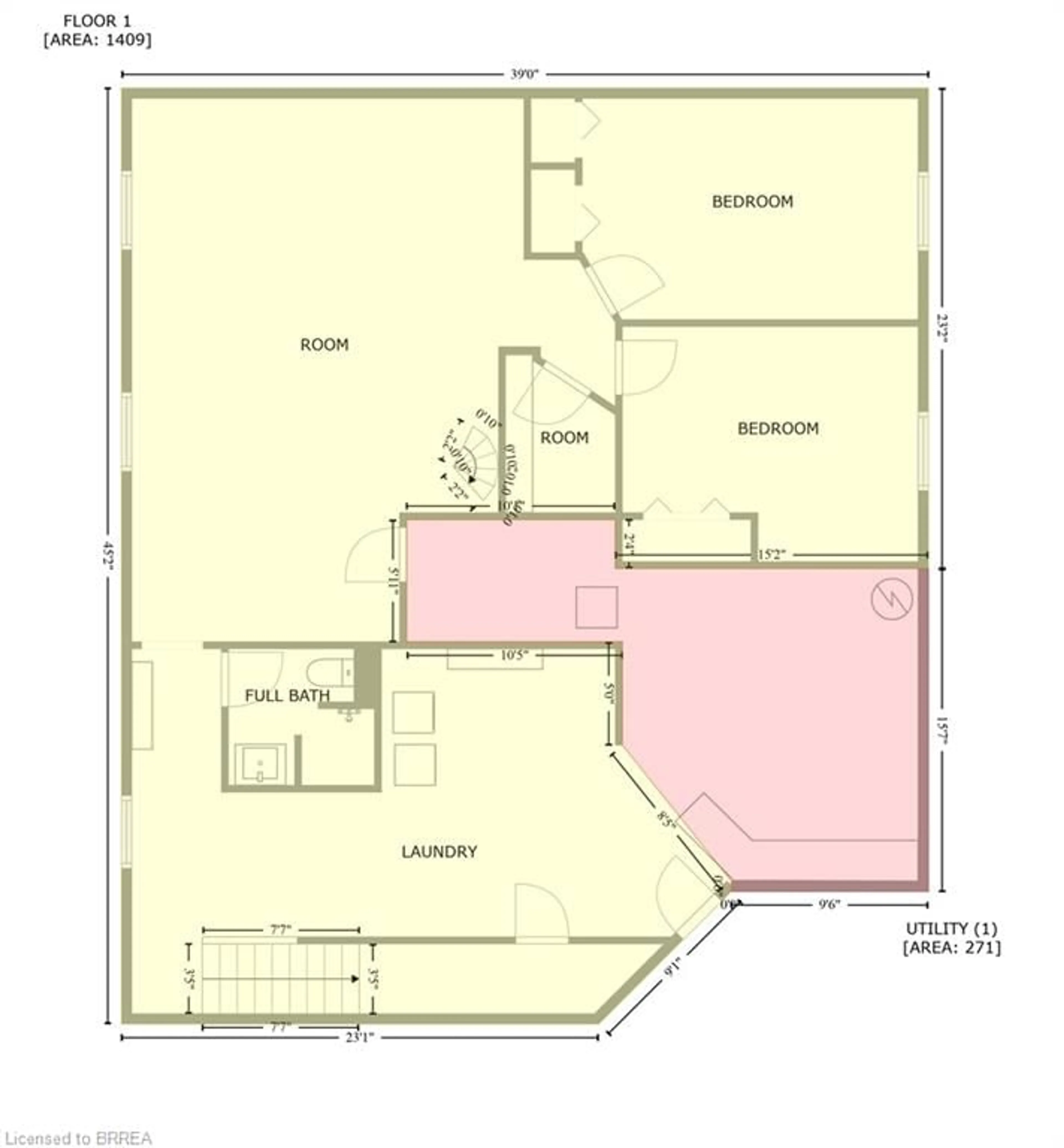 Floor plan for 23 Allensgate Dr, Brantford Ontario N3V 1C8