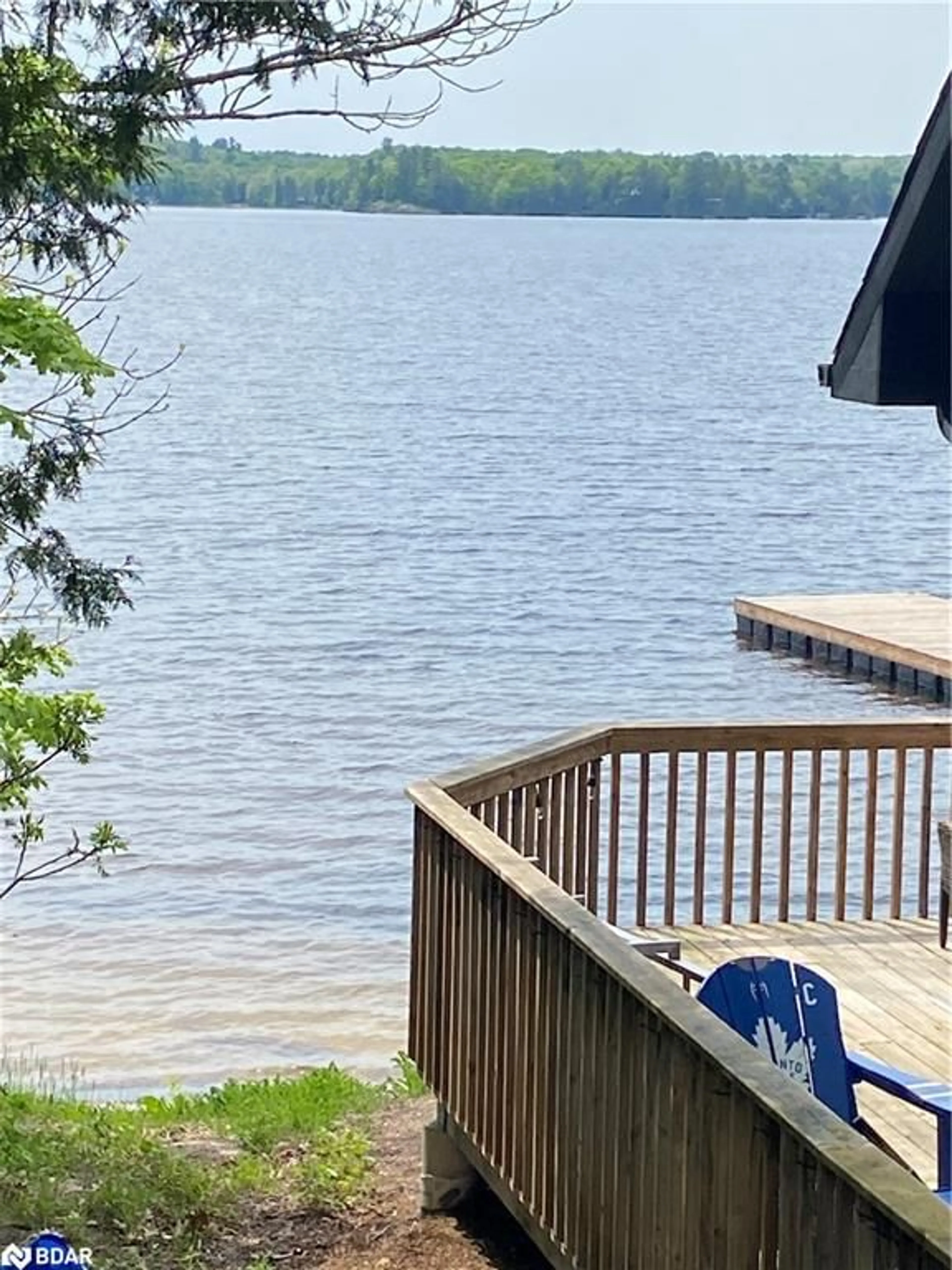 Patio, water/lake/river/ocean view for 449 Star Lake Rd Rd, Seguin Ontario P2A 2W8