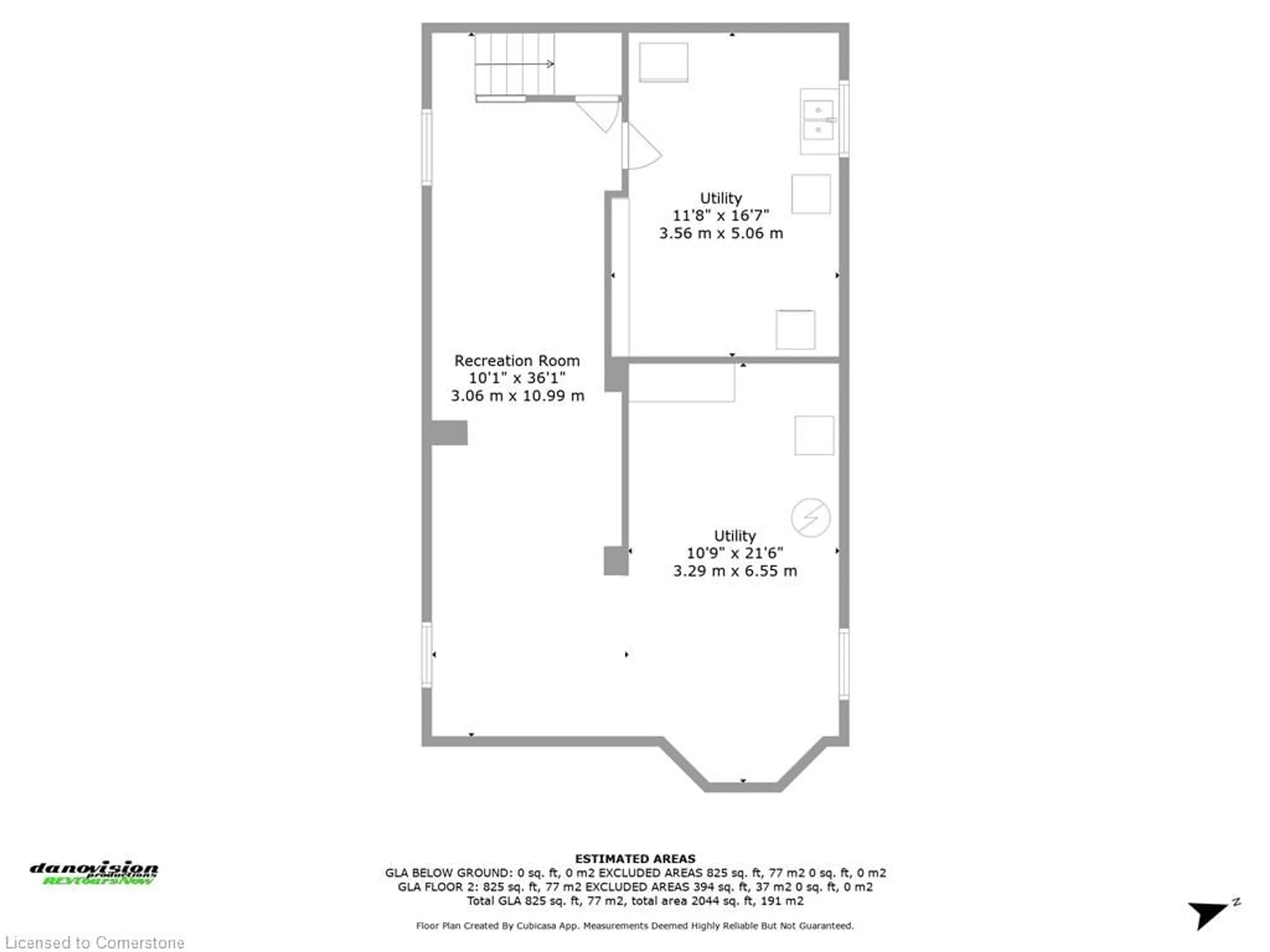 Floor plan for 290 East 14th St, Hamilton Ontario L9A 4B9