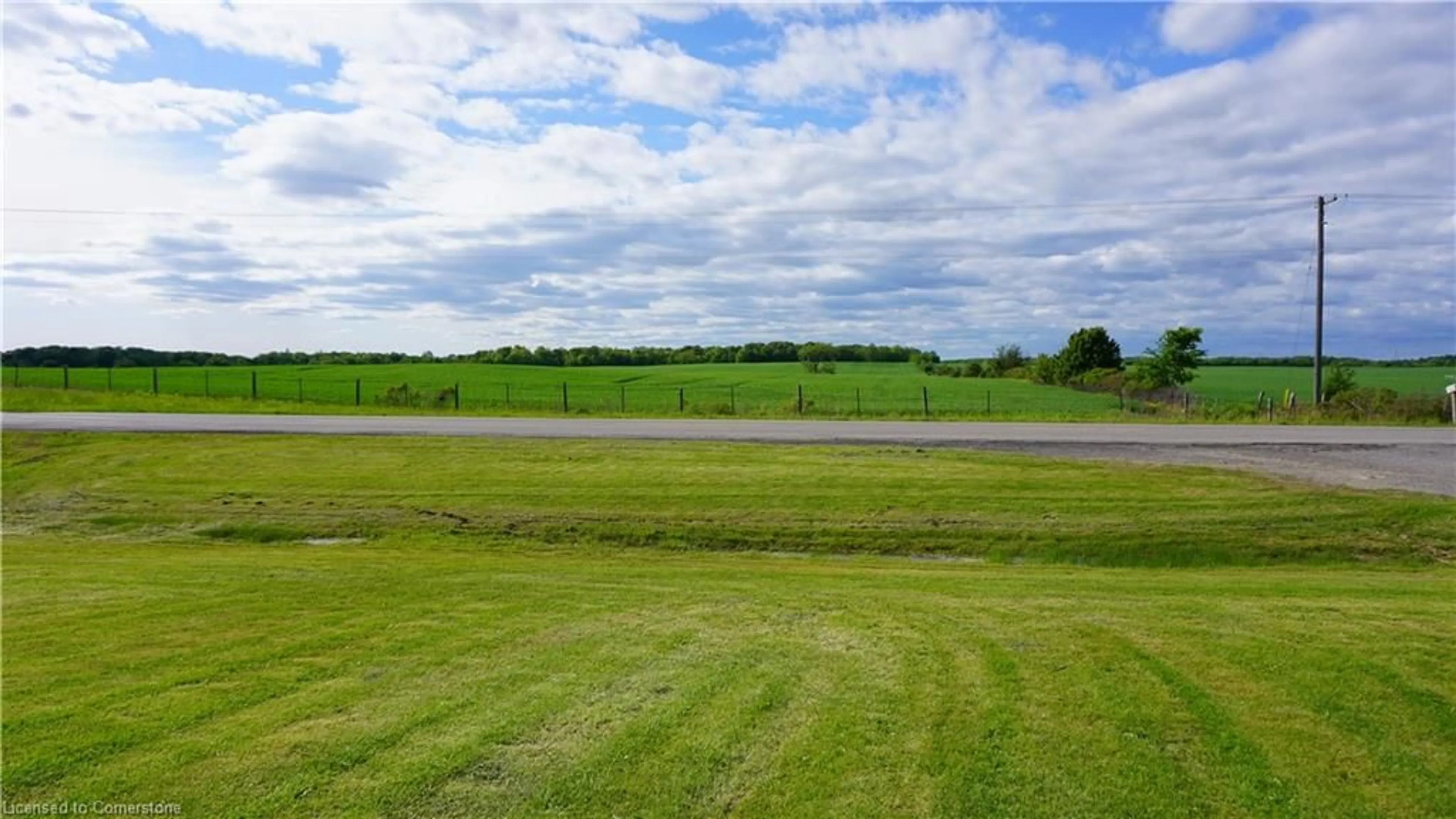 A pic from outside/outdoor area/front of a property/back of a property/a pic from drone, water/lake/river/ocean view for 3088 Haldimand 9 Rd, York Ontario N0A 1R0