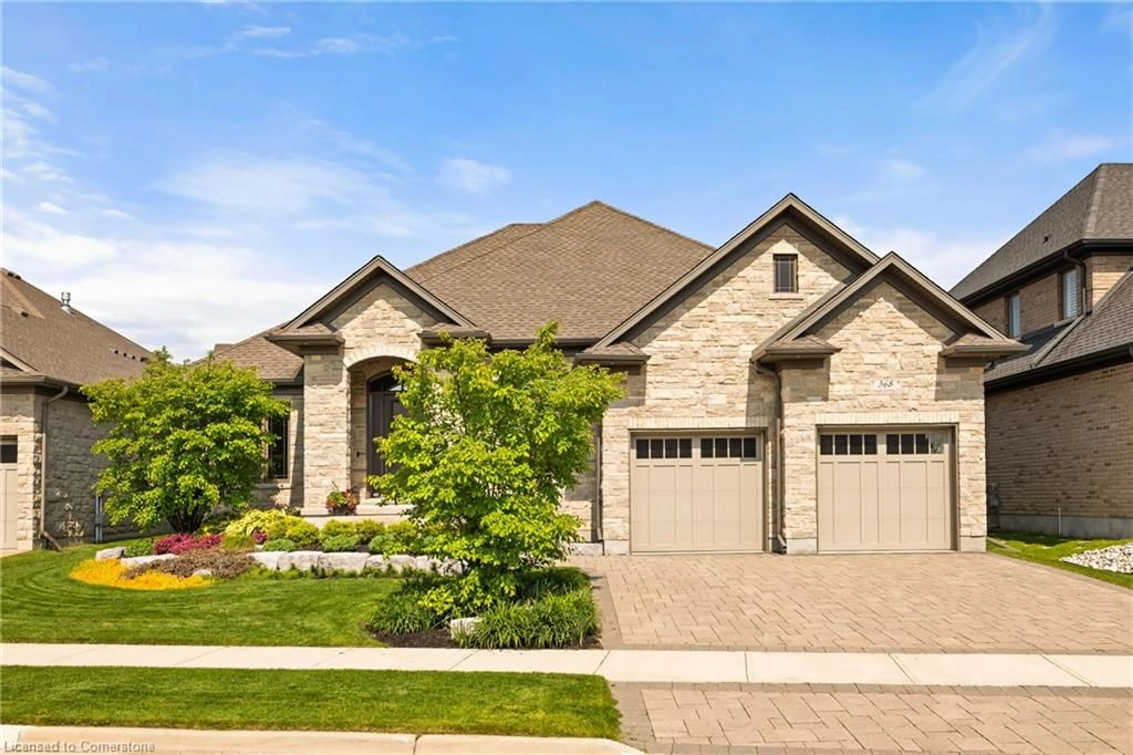 Home with brick exterior material, street for 368 Joseph Schoerg Cres, Kitchener Ontario N2P 0A9