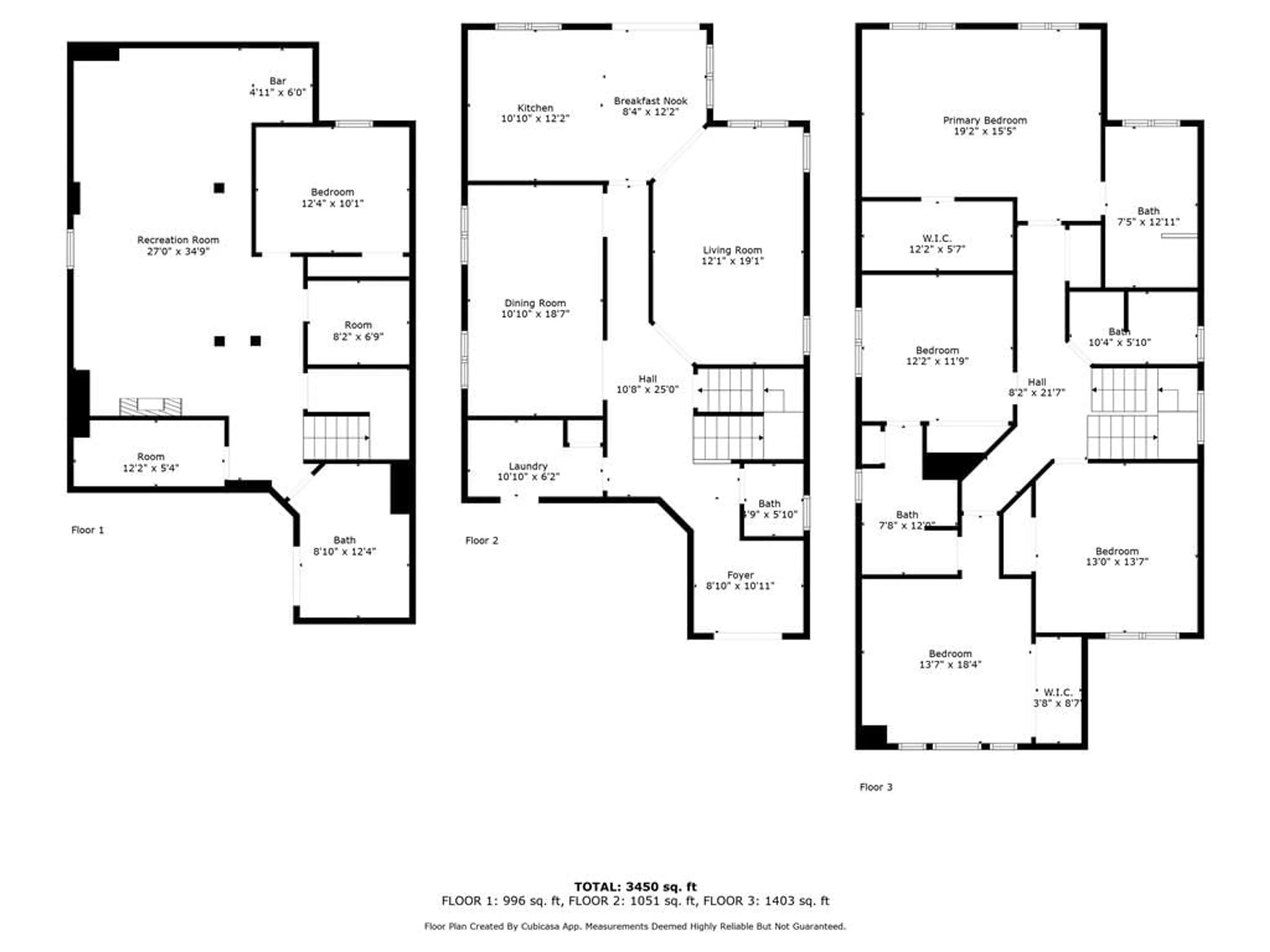 Floor plan for 2199 Dawson Crescent, Innisfil Ontario L9S 0G9