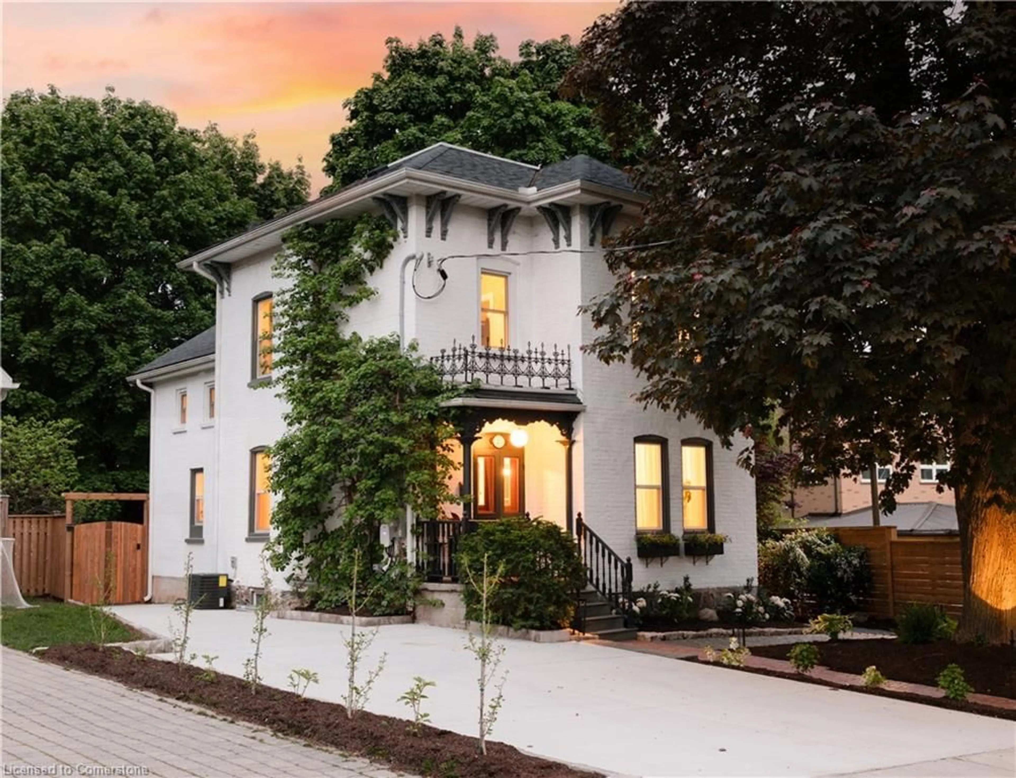 Home with brick exterior material, street for 23 Centre St, Woolwich Ontario N3B 2T8