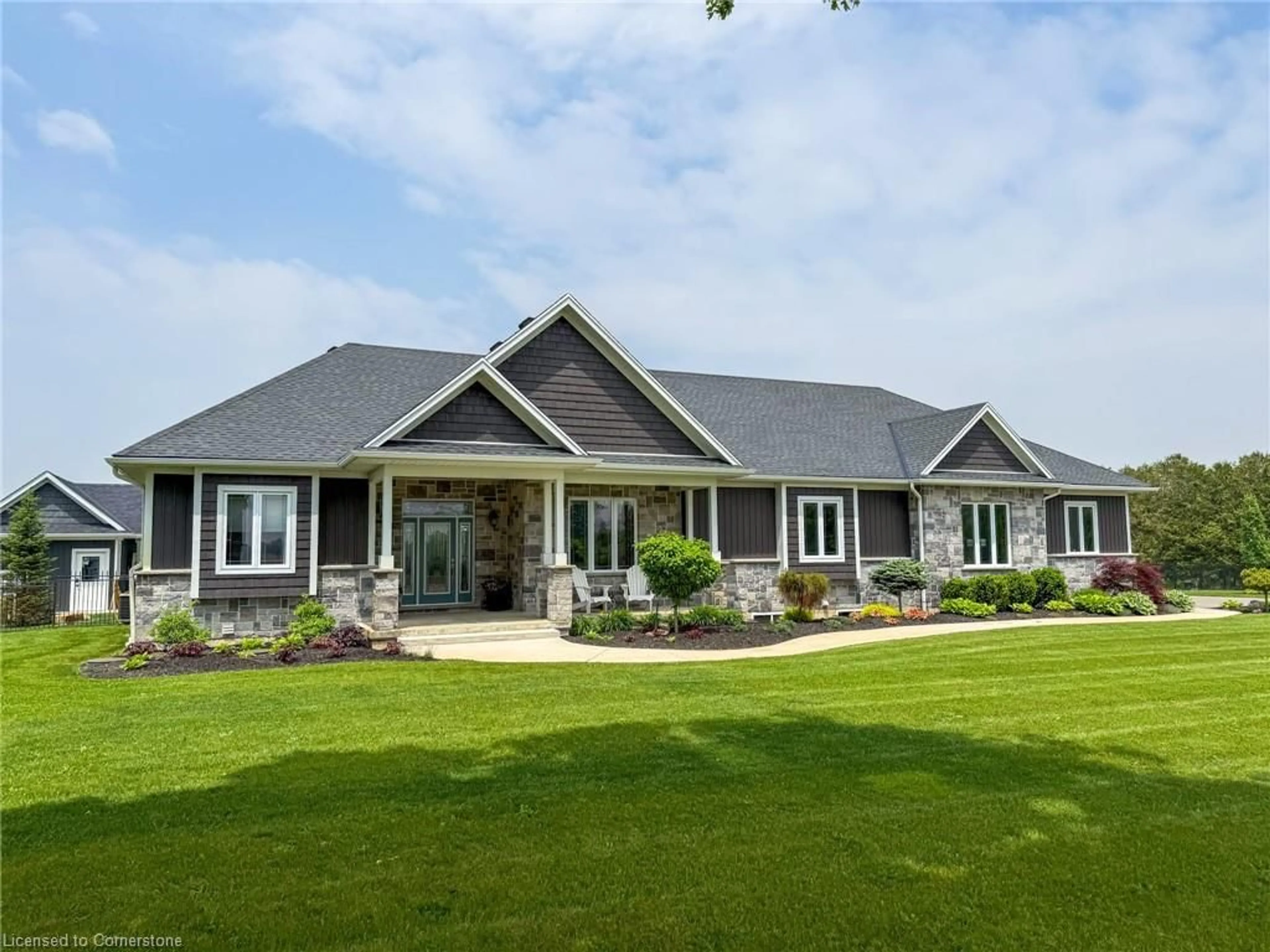 Home with vinyl exterior material, building for 119 Snively Lane, Waterford Ontario N0E 1Y0