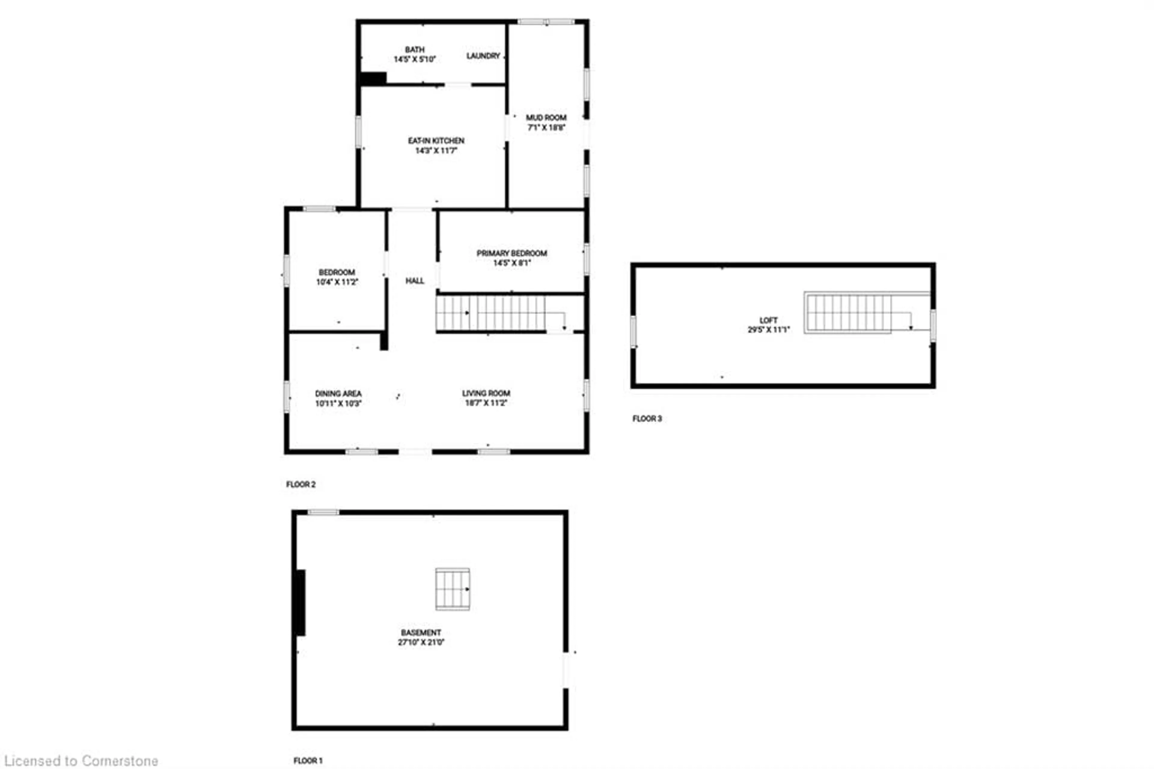 Floor plan for 1548 Brock Rd, Flamborough Ontario L9H 5E4
