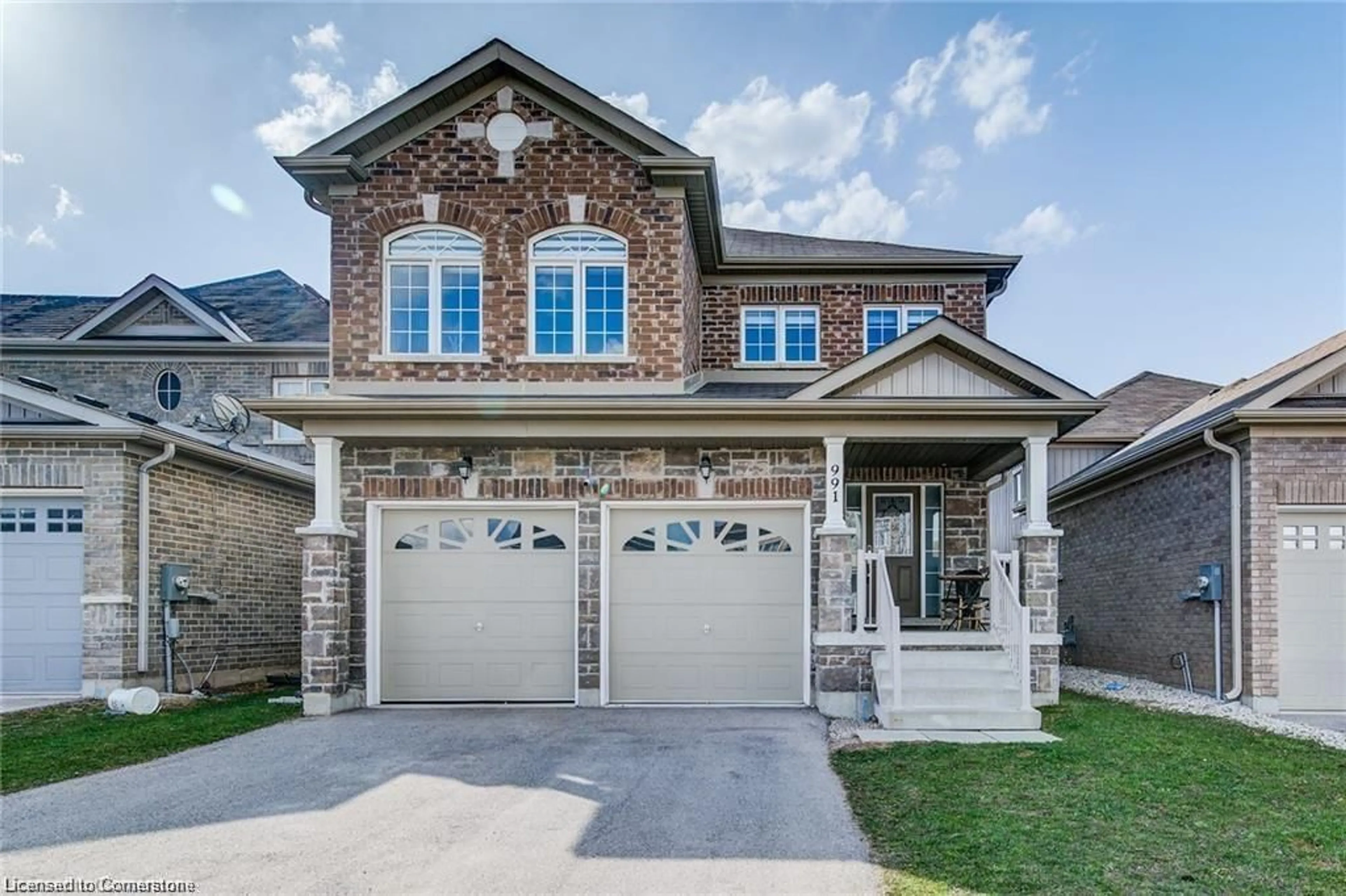 Home with brick exterior material, street for 991 Hannah Ave, Listowel Ontario N4W 0H6