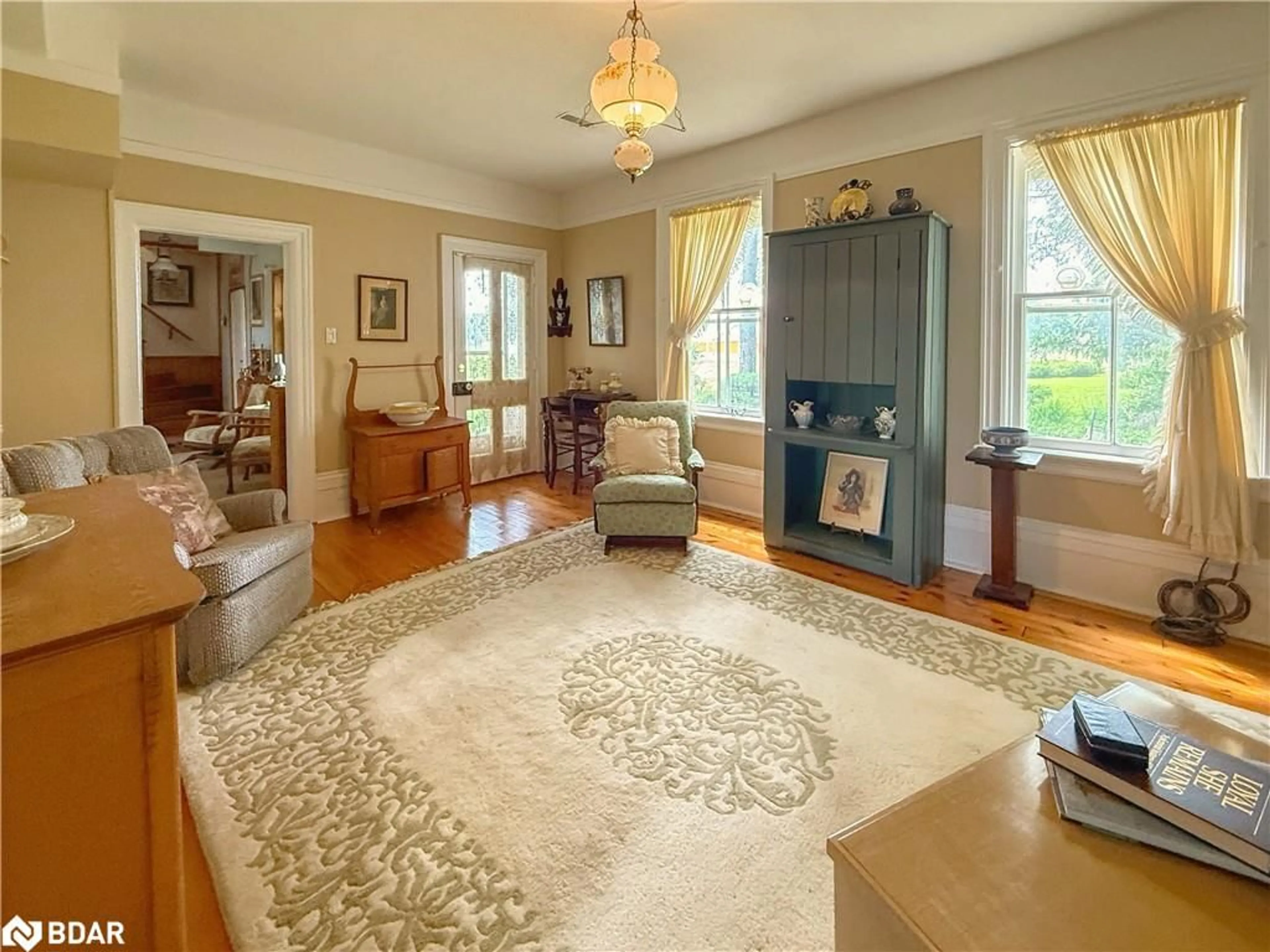 Living room with furniture, unknown for 10187 County Rd 10 Rd, New Lowell Ontario L0M 1N0