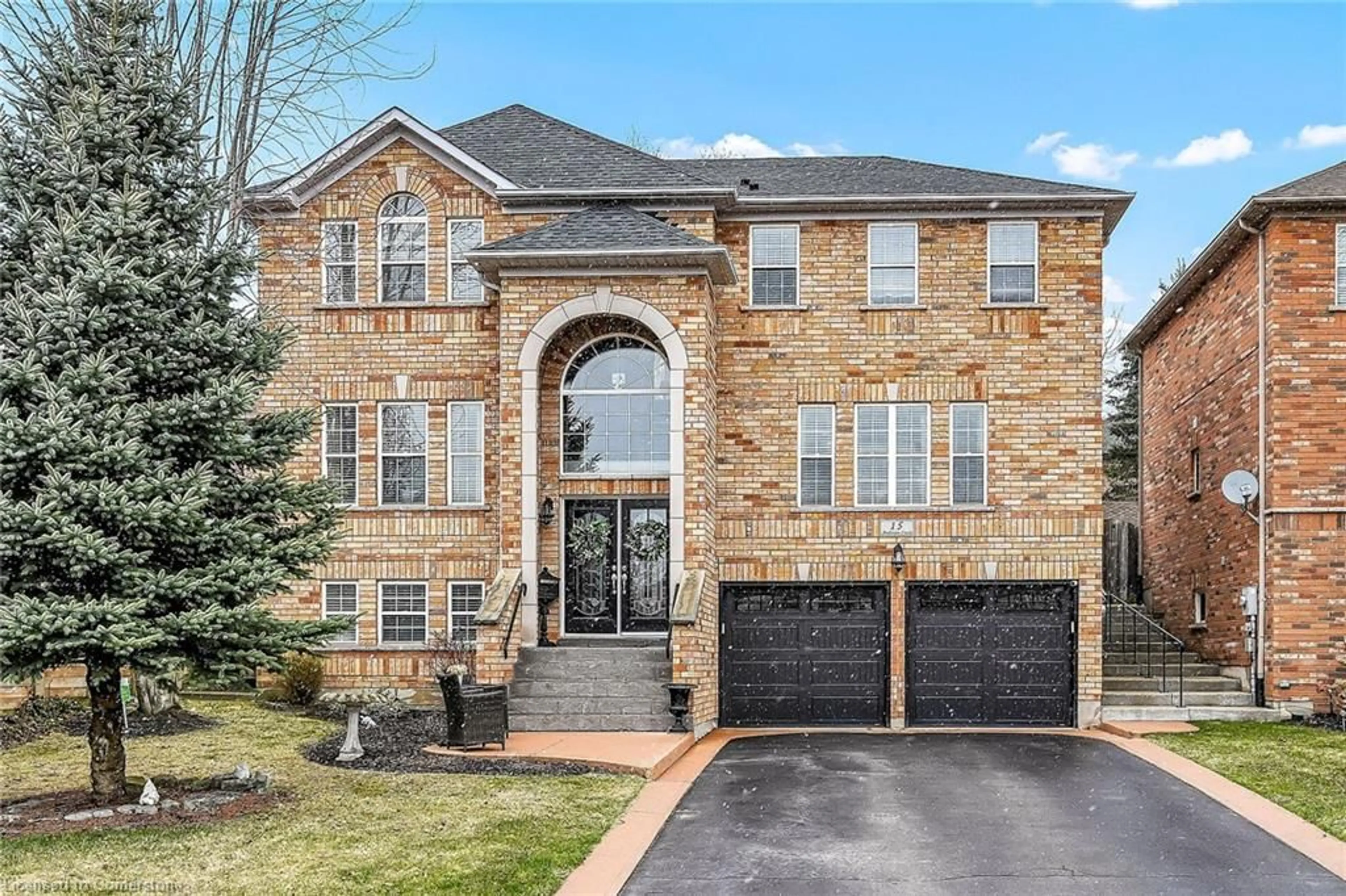 Home with brick exterior material, street for 15 Anderson Crt, Ancaster Ontario L9G 4Z7