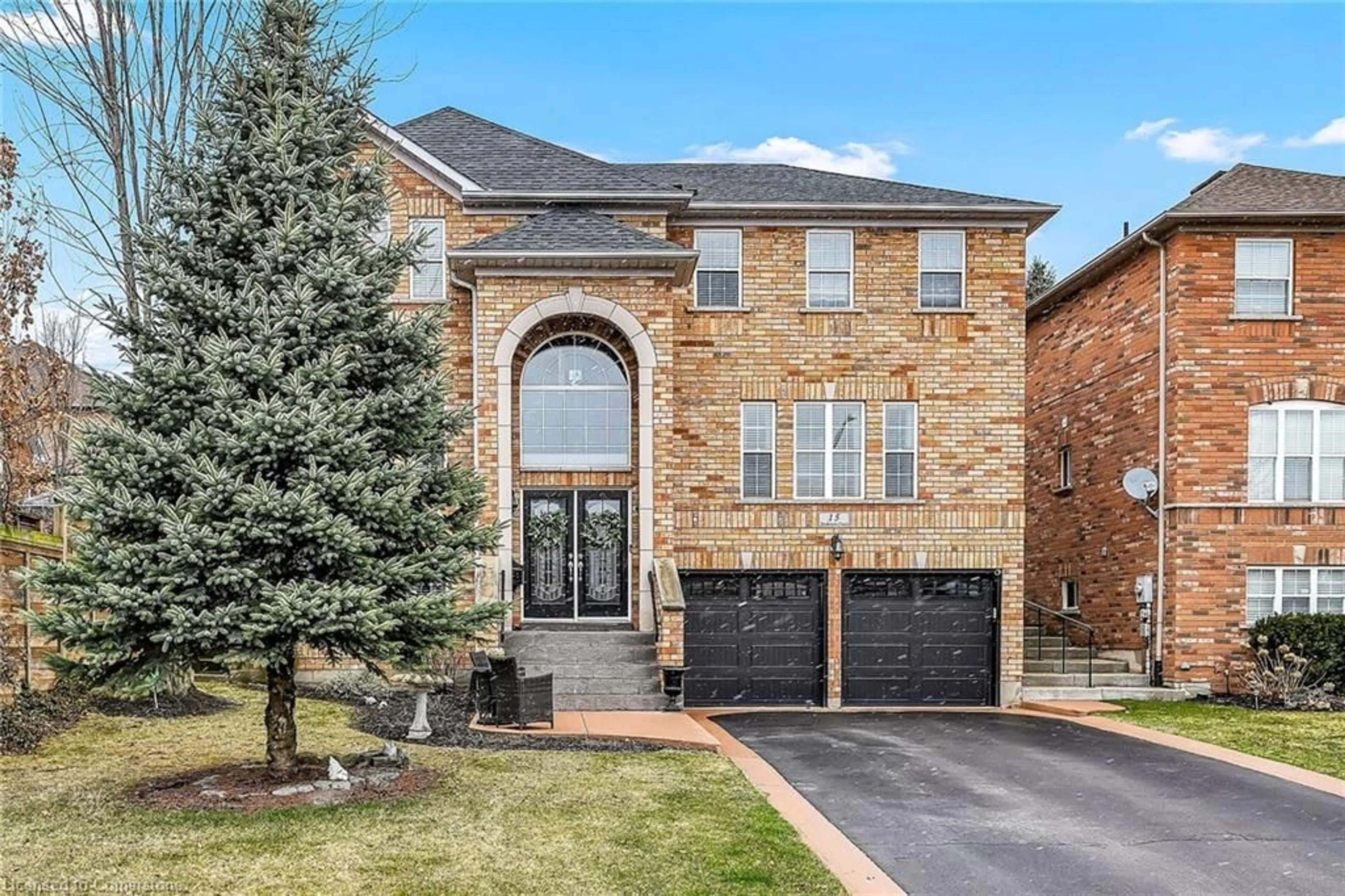 Home with brick exterior material, street for 15 Anderson Crt, Ancaster Ontario L9G 4Z7
