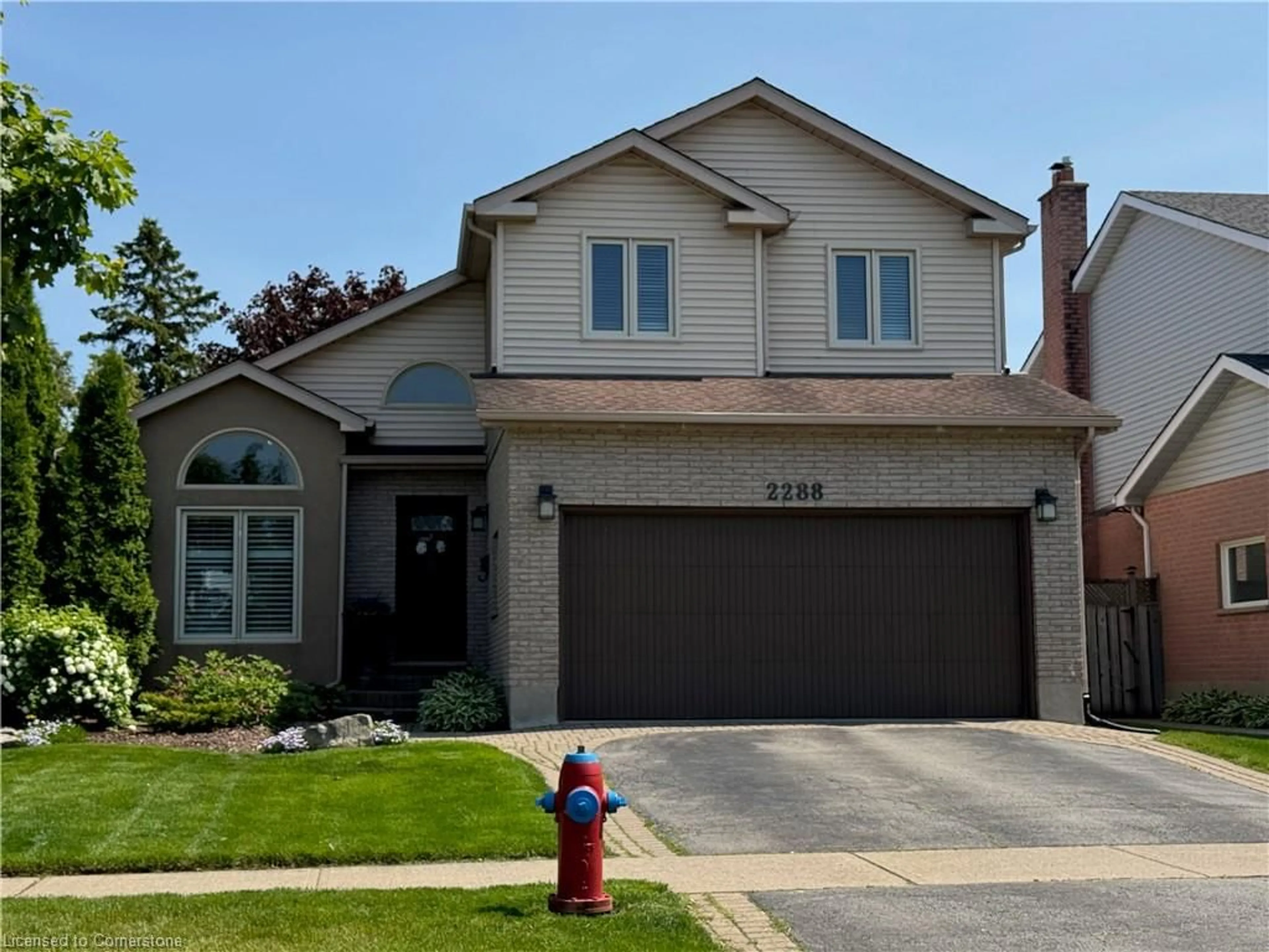 Home with brick exterior material, street for 2288 Heidi Ave, Burlington Ontario L7M 3W3