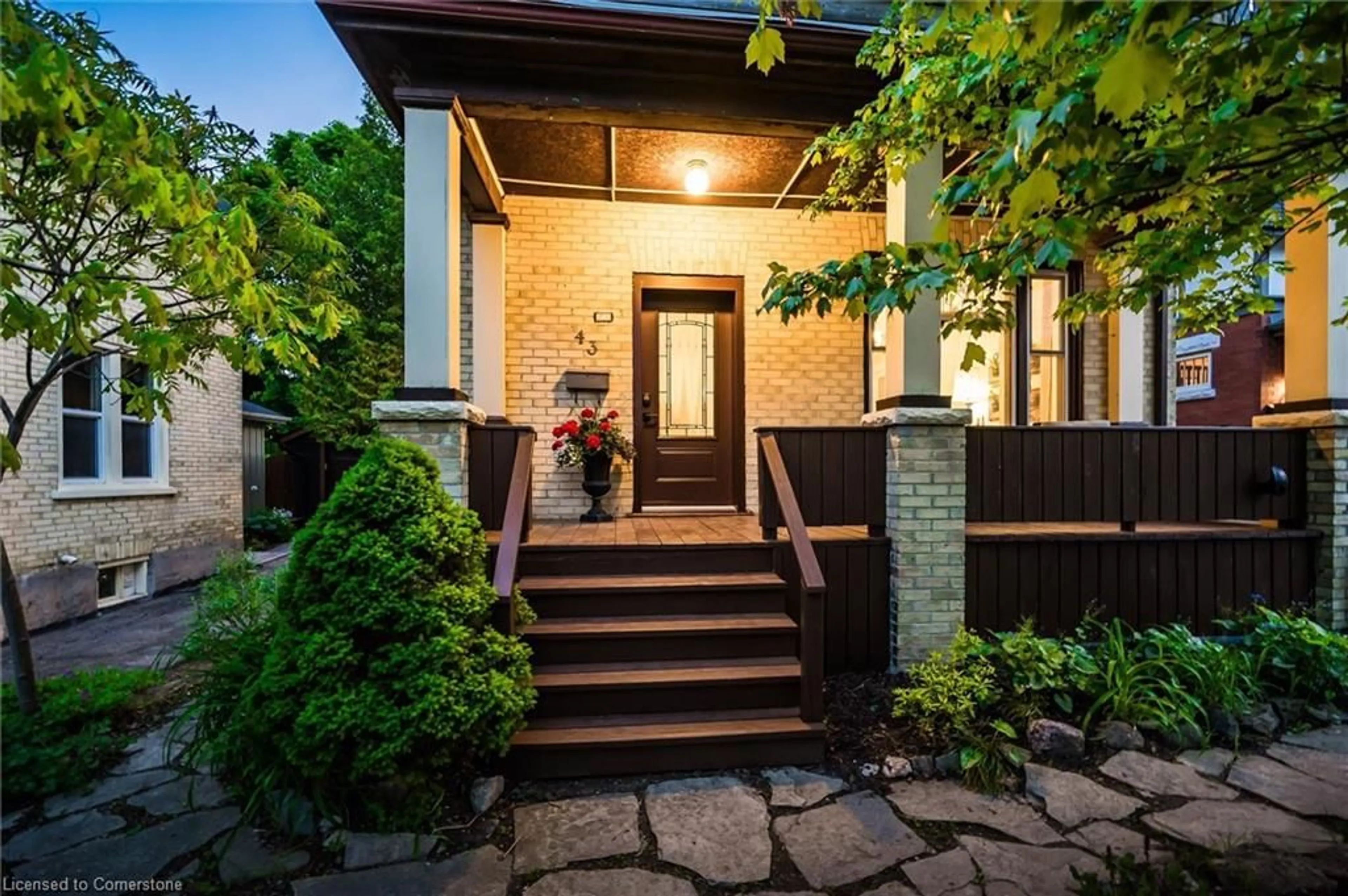 Home with brick exterior material, street for 43 Dekay St, Kitchener Ontario N2H 3T4