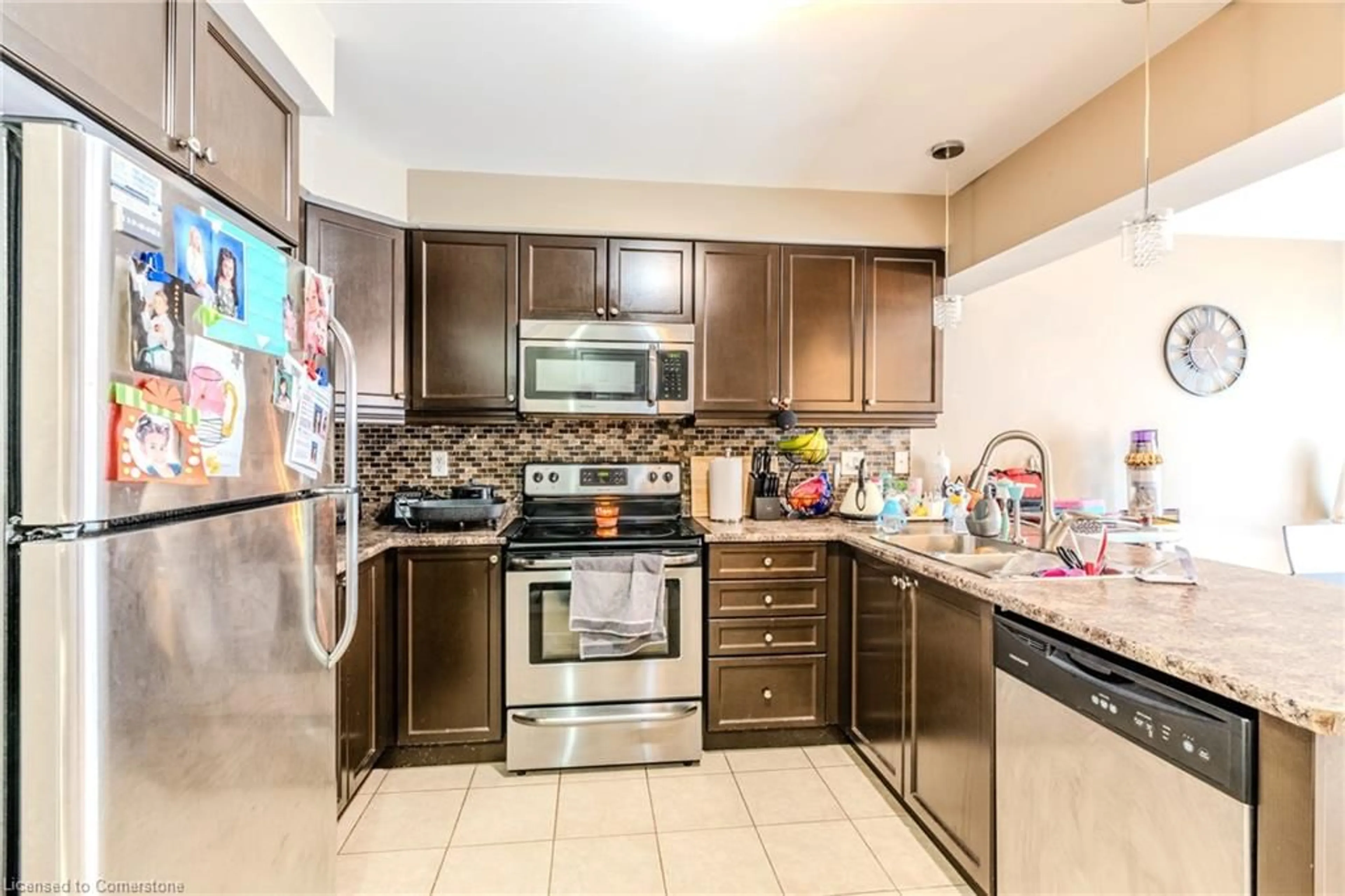 Standard kitchen, ceramic/tile floor for 81 Bevington Rd, Brampton Ontario L7A 0R7