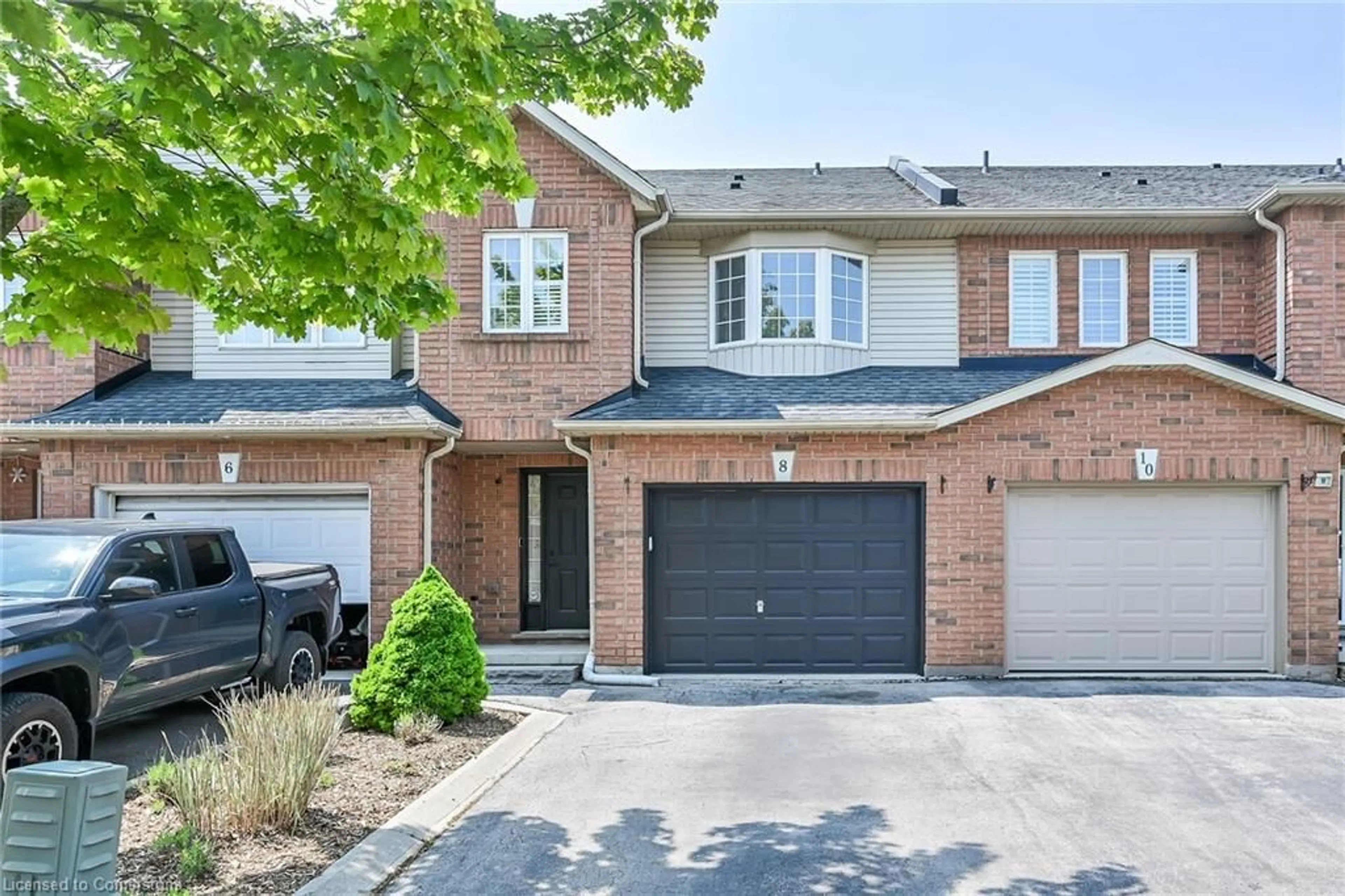 Home with brick exterior material, street for 8 Fairhaven Dr, Stoney Creek Ontario L8J 3X7