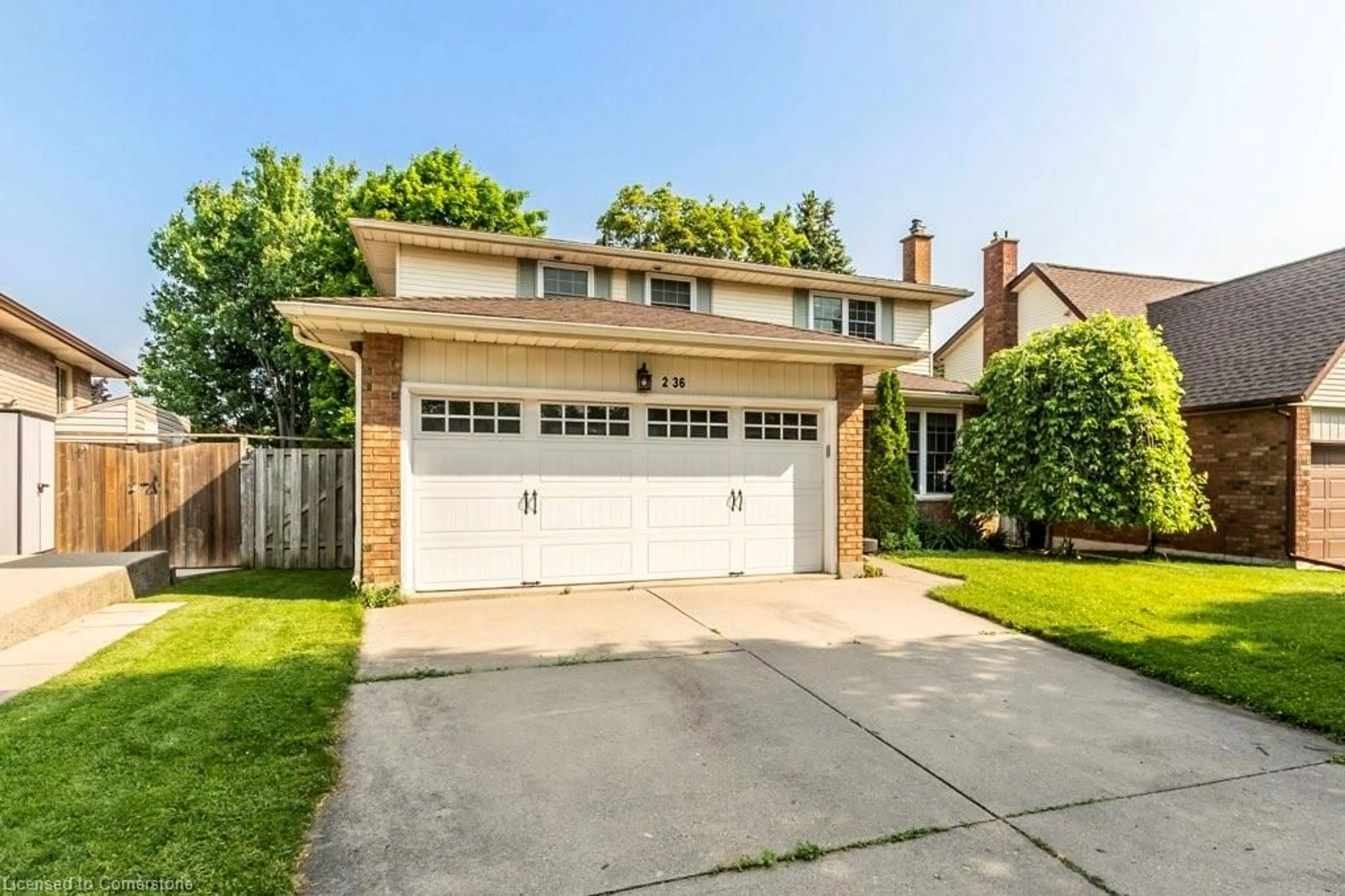 Home with brick exterior material, street for 236 Rittenhouse Rd, Kitchener Ontario N2E 2V5